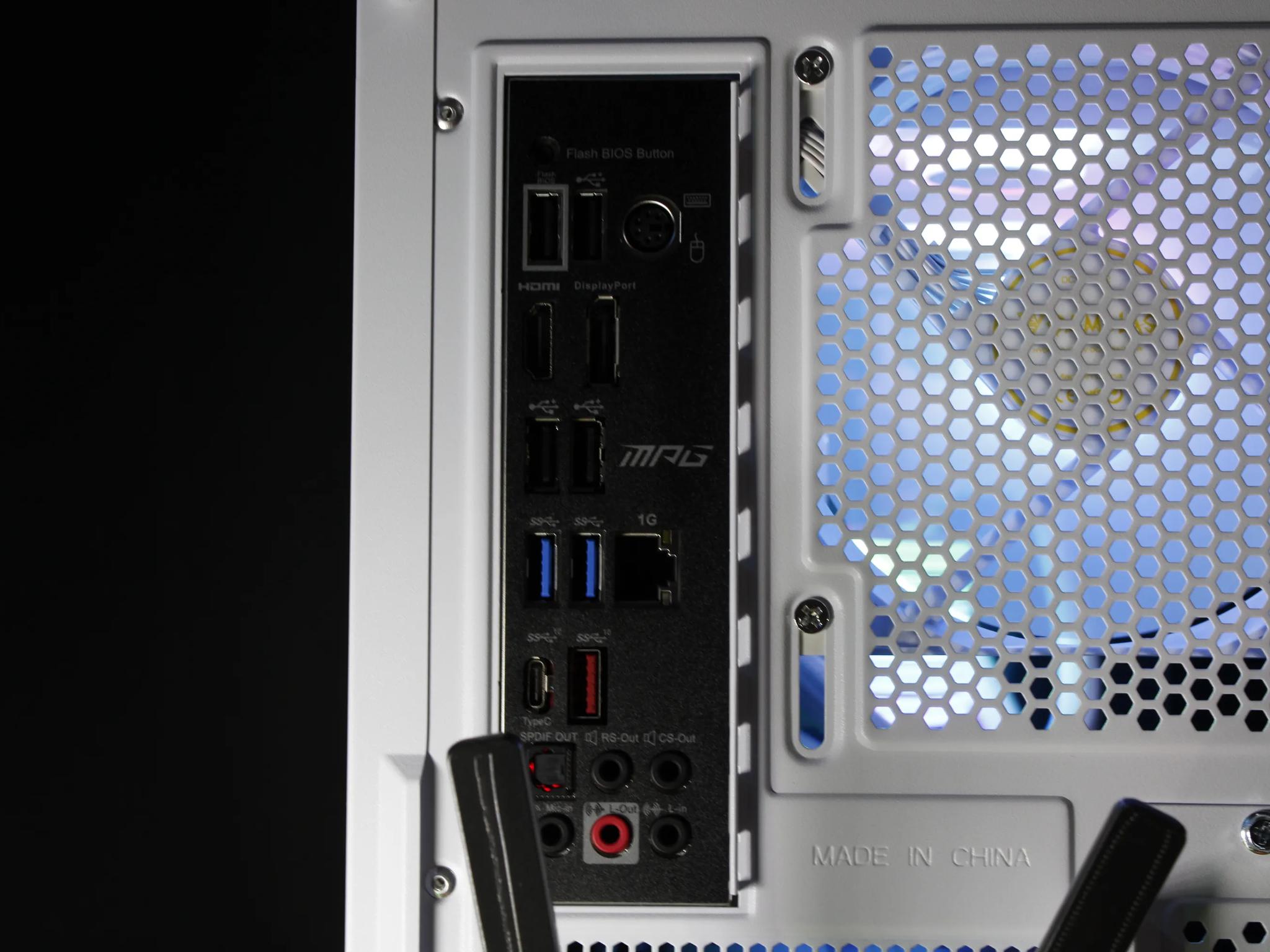 🤍White Gaming PC |RTX 4060 TI|Ryzen 7|1TB SSD|