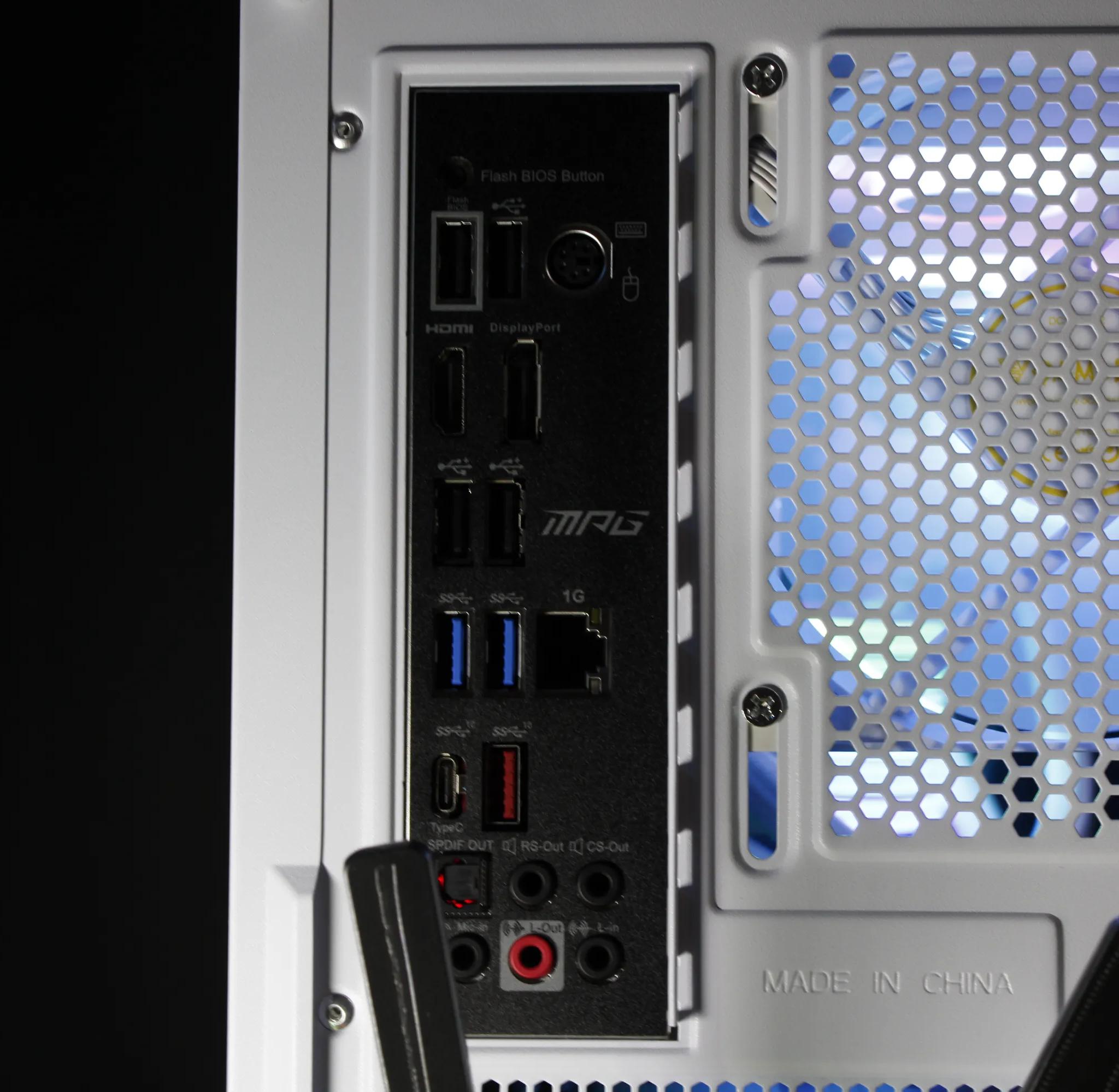 🤍White Gaming PC |RTX 4060 TI|Ryzen 7|1TB SSD|