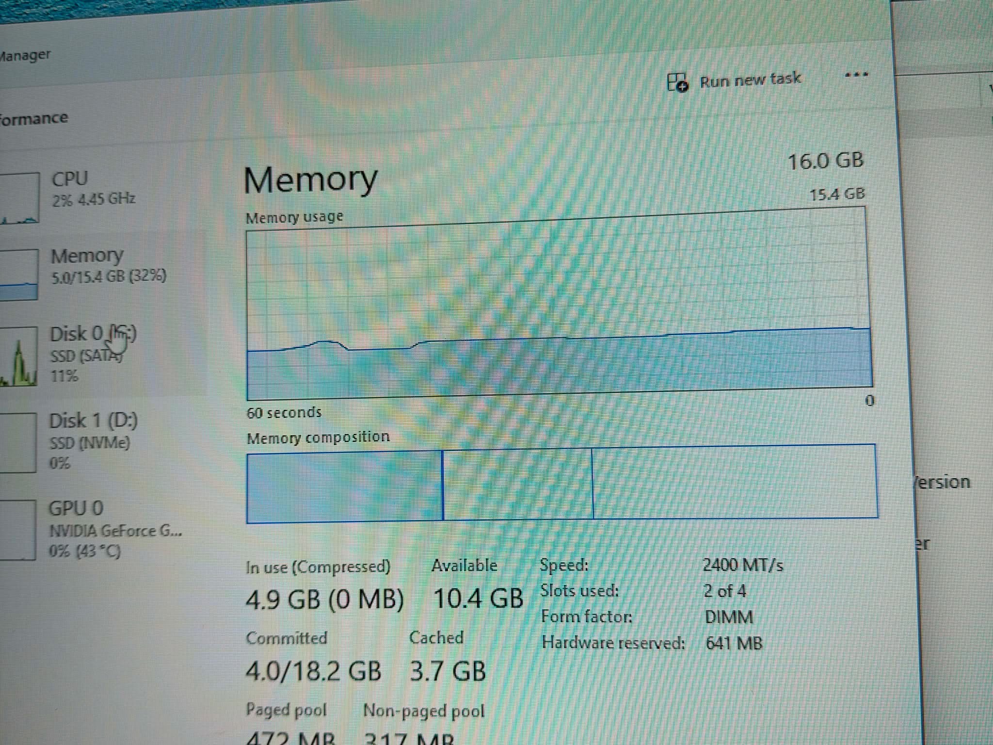 16GB DDR4 RAM