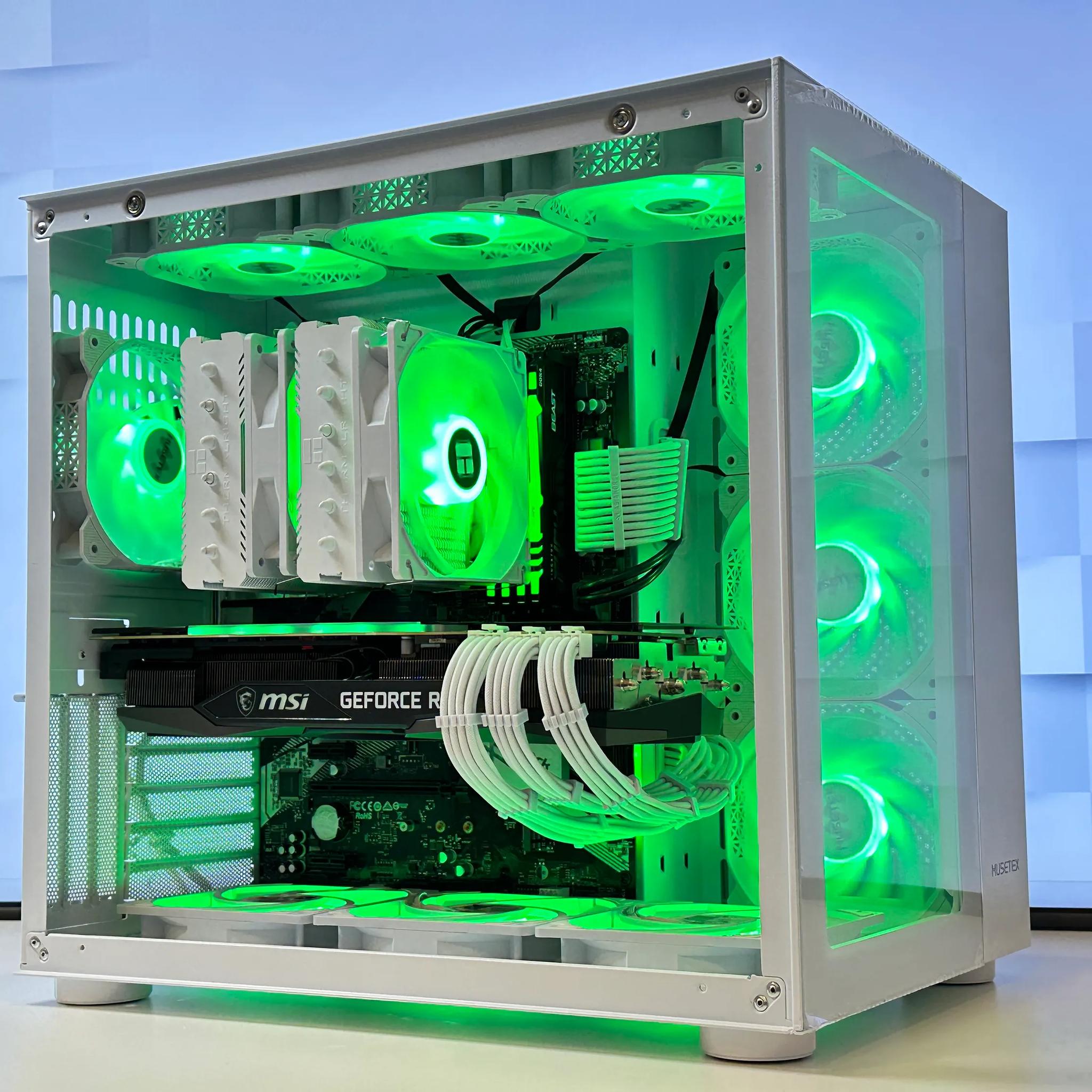 🚀Extreme Gaming PC build🚀Nvidia RTX 3080 10GB🚀AMD Ryzen 7 5800X 8-Core🚀32GB DDR4🚀1TB NVME