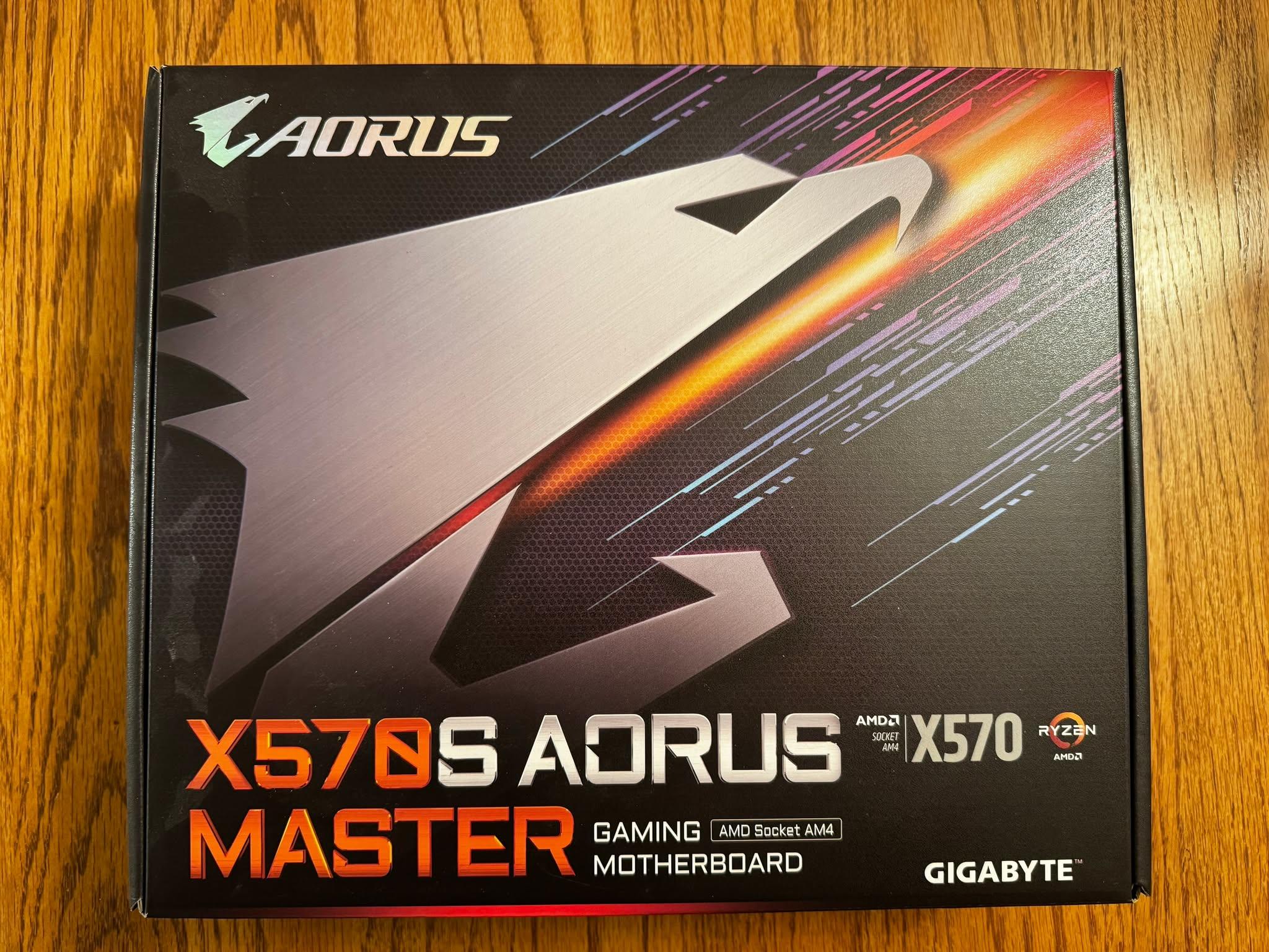 GIGABYTE X570S AORUS MASTER (rev. 1.0) AM4 ATX Motherboard