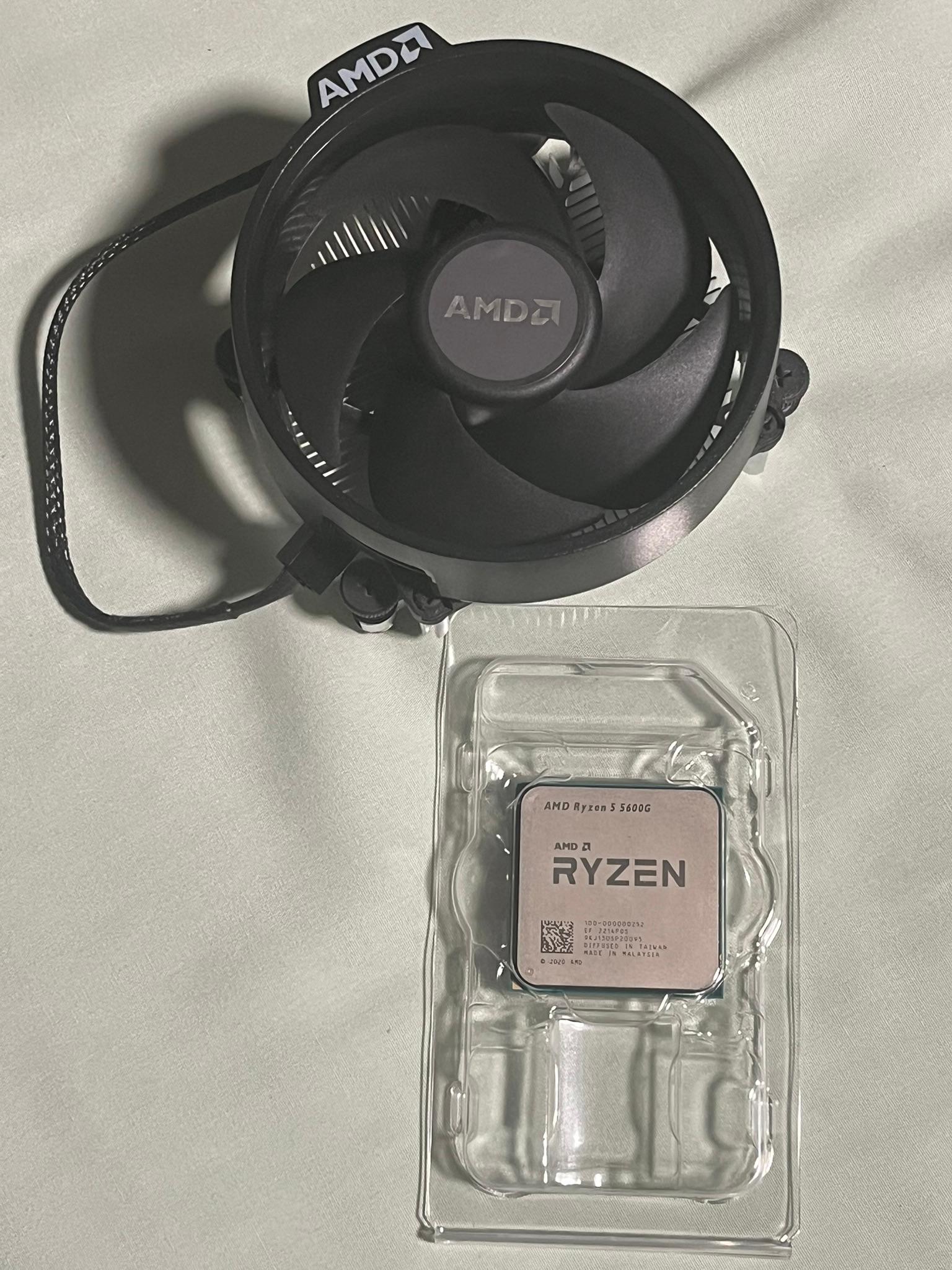 AMD Ryzen 5 5600G WITH COOLER