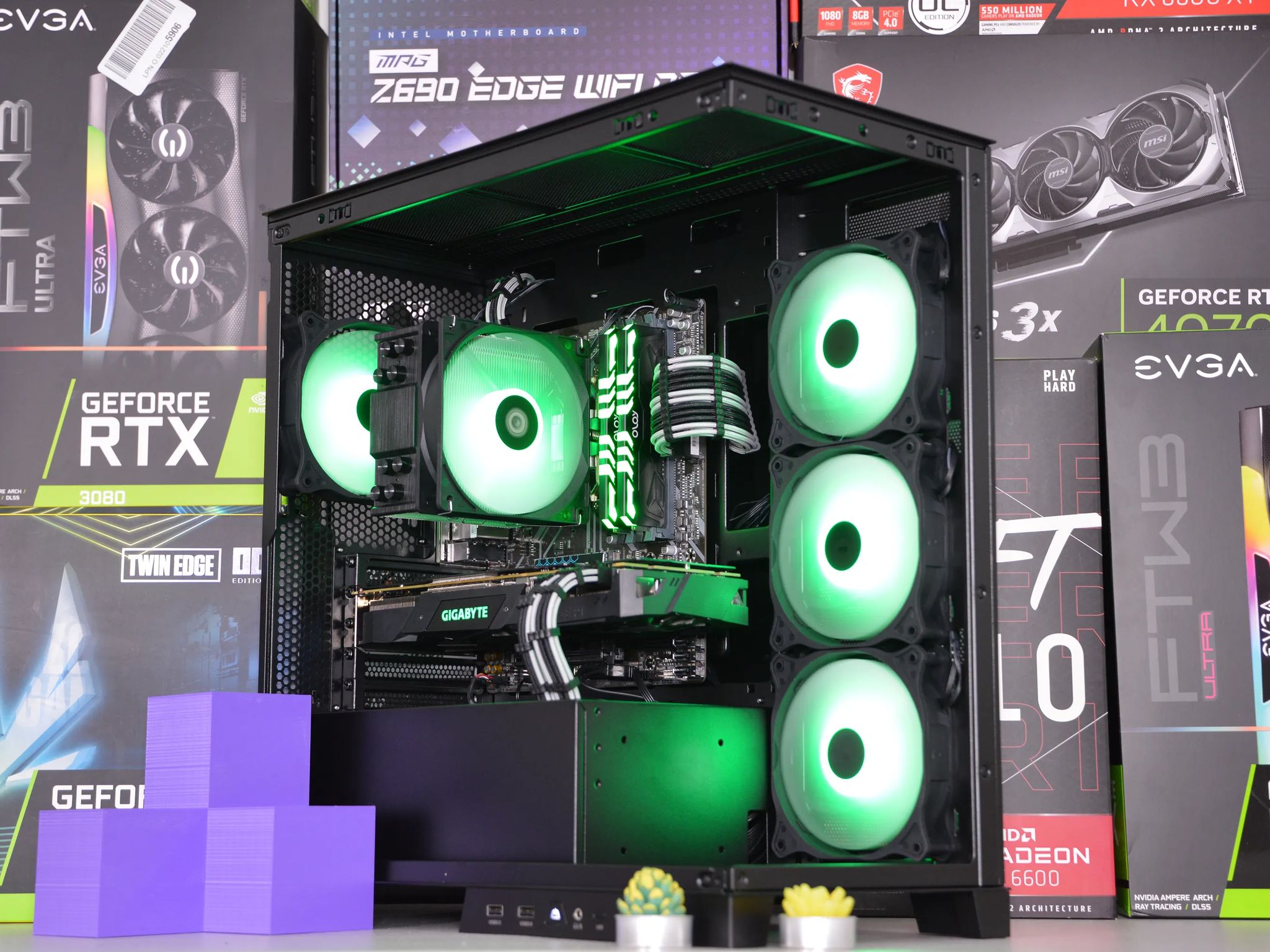 💰💰| RTX 2070 8GB | RYZEN 5 5600 | 16GB DDR4 RAM | 1TB NVME SSD | Midnight Money 4.0 |