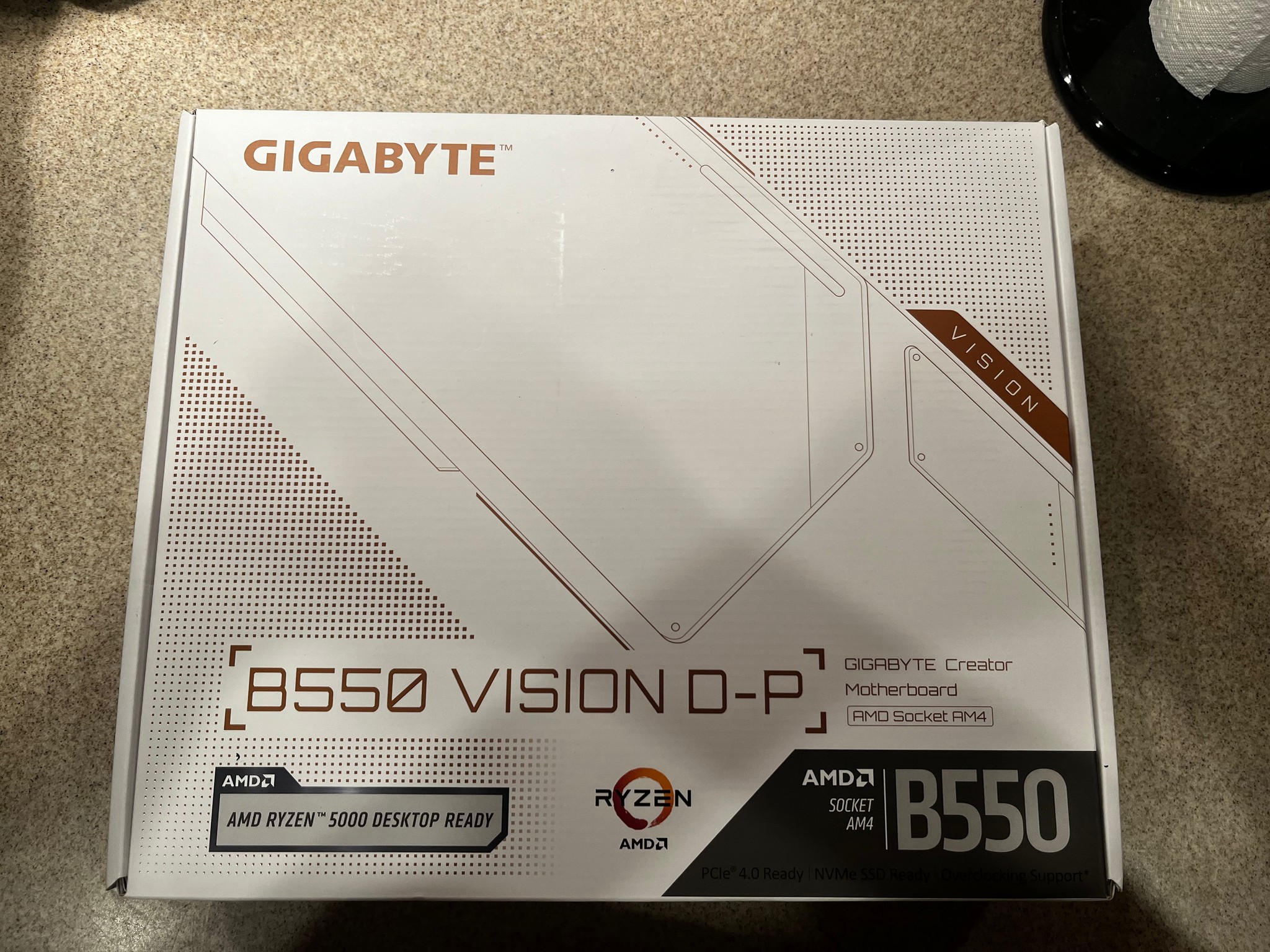 B550 vision d-p white Amd