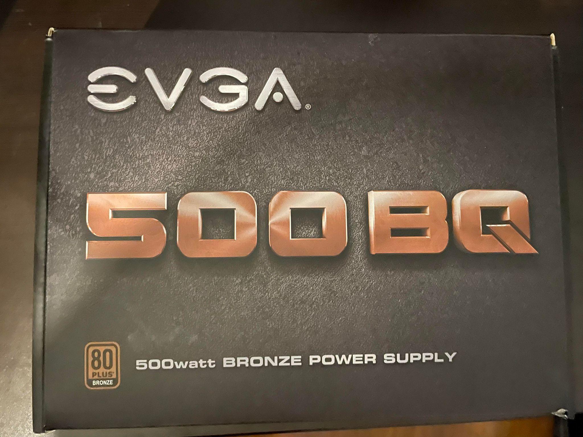 EVGA 500 BQ Semi-Modular Power Supply