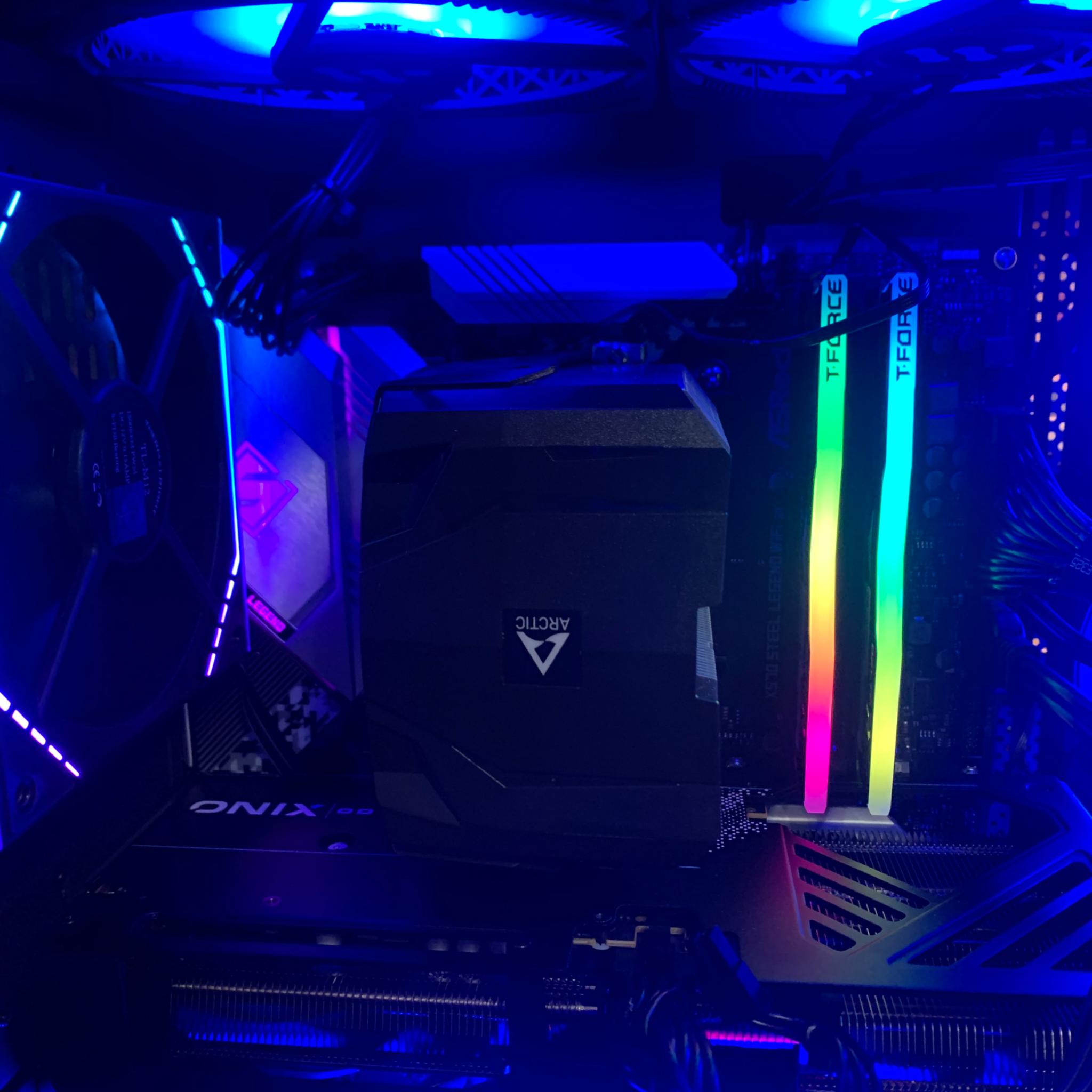 Lit up gamr