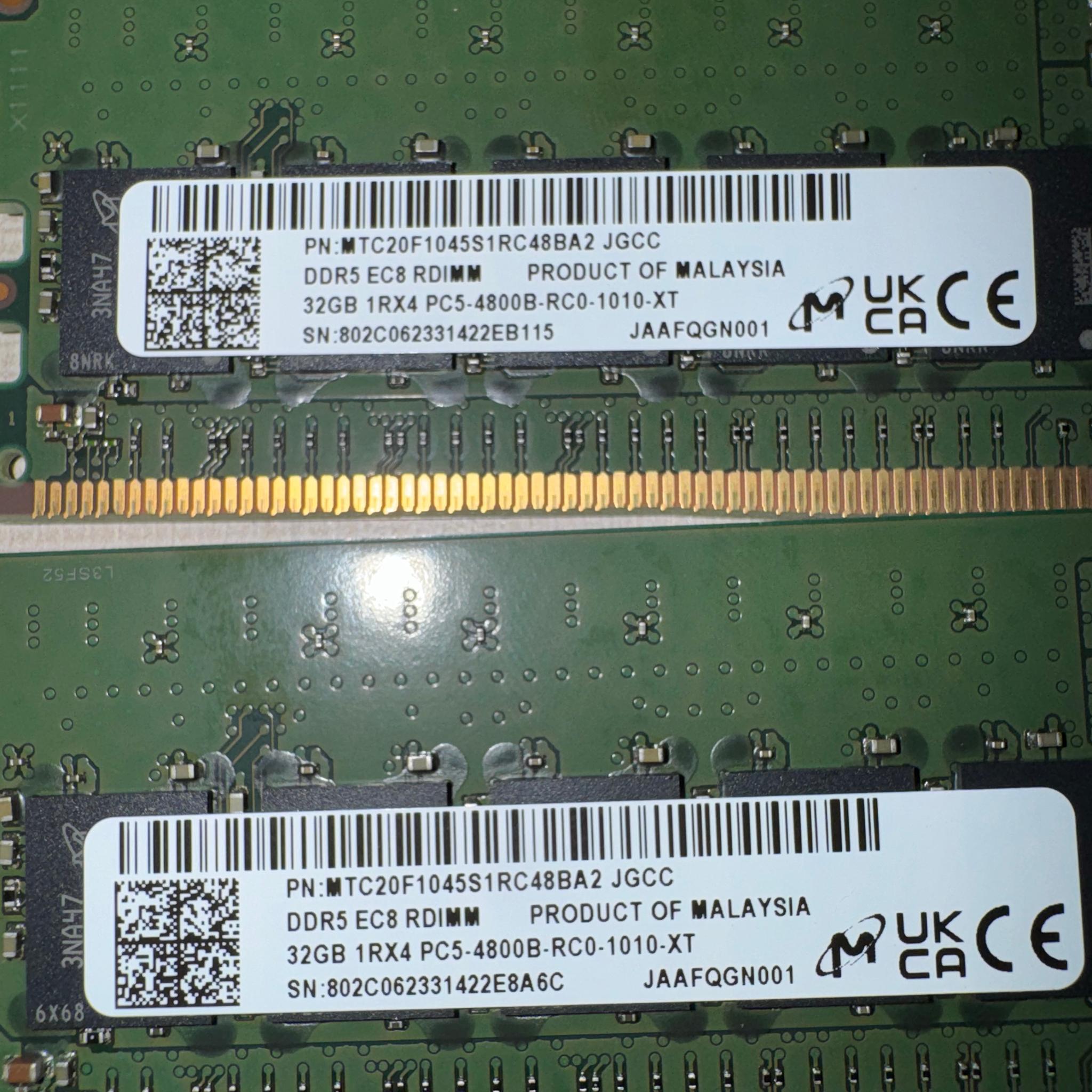 Micron ddr5 ram 128gb
