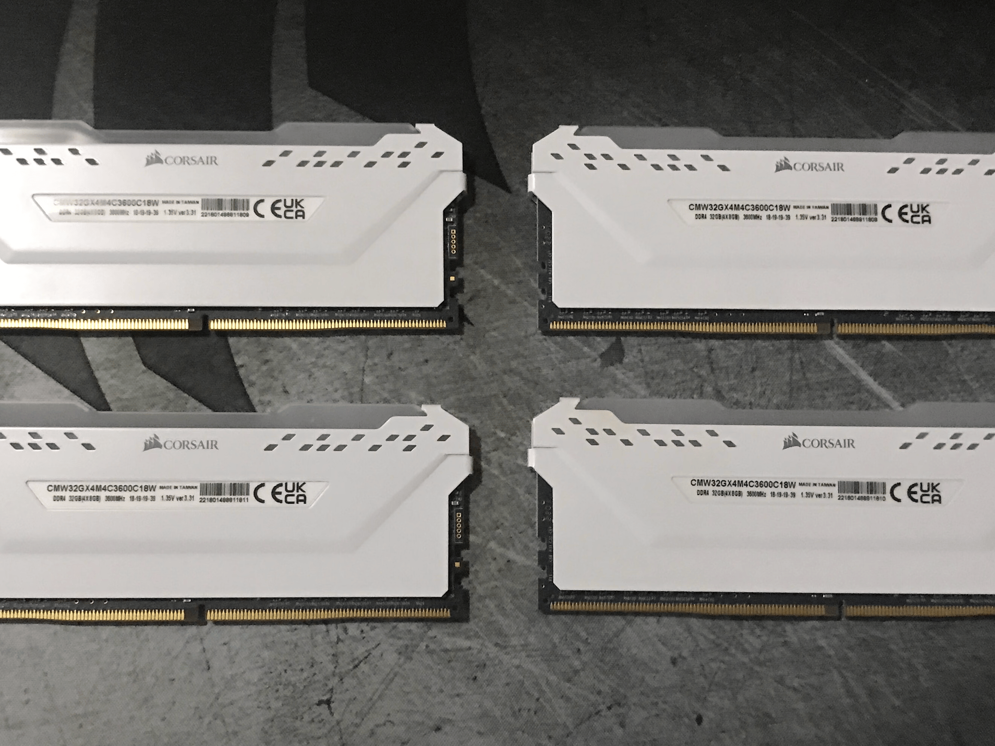 Corsair Vengeance RGB Pro 32gb (4x8) White
