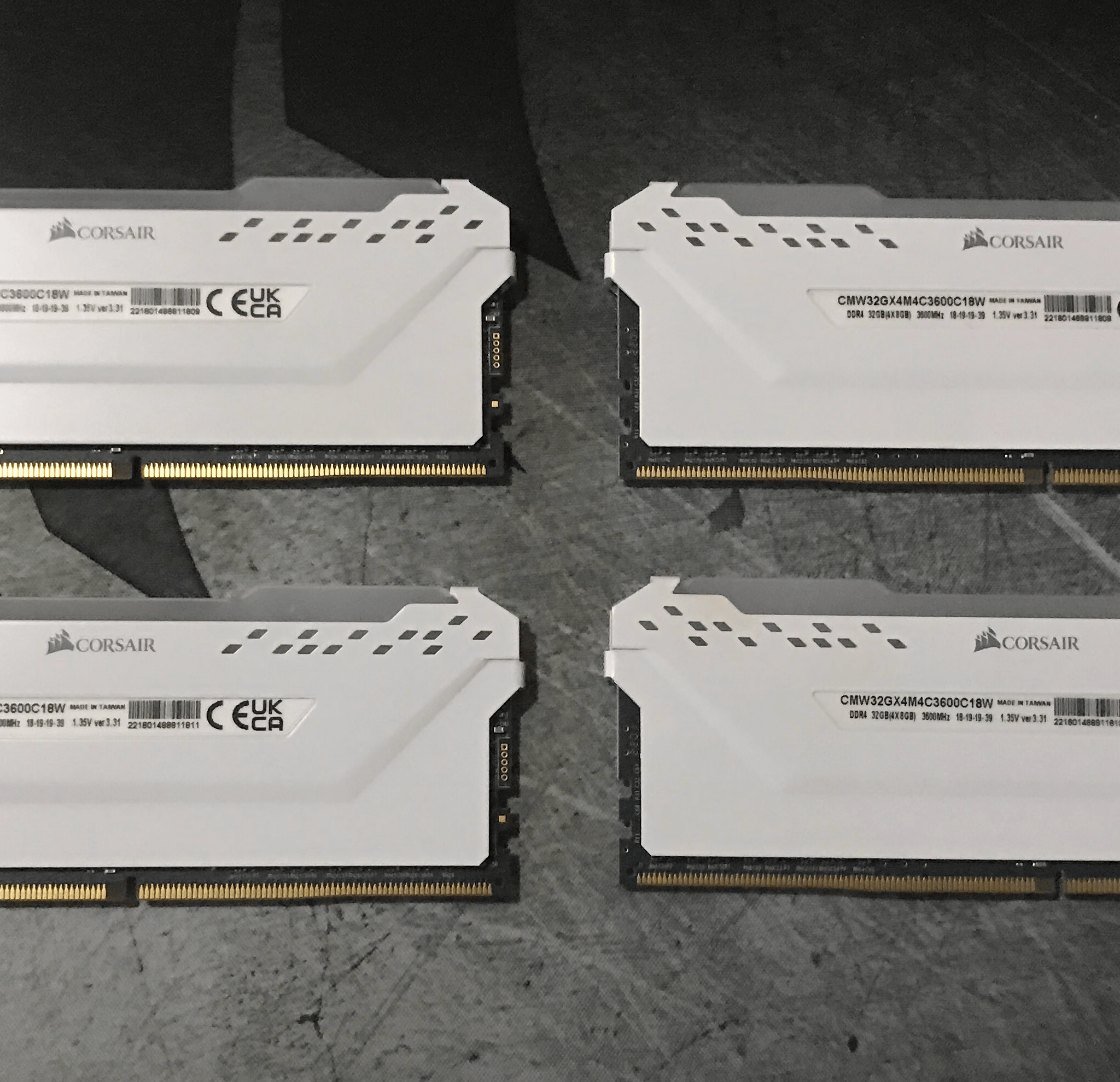 Corsair Vengeance RGB Pro 32gb (4x8) White