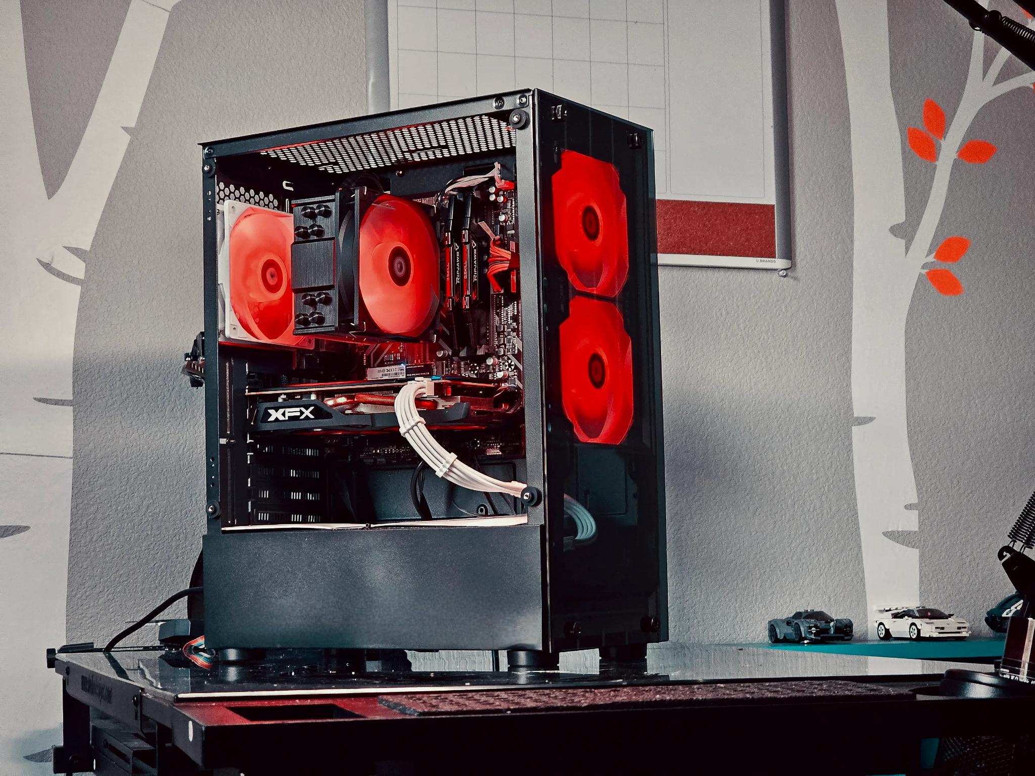 Ryzen 3 3200G/ RX 580 Gaming PC Computer