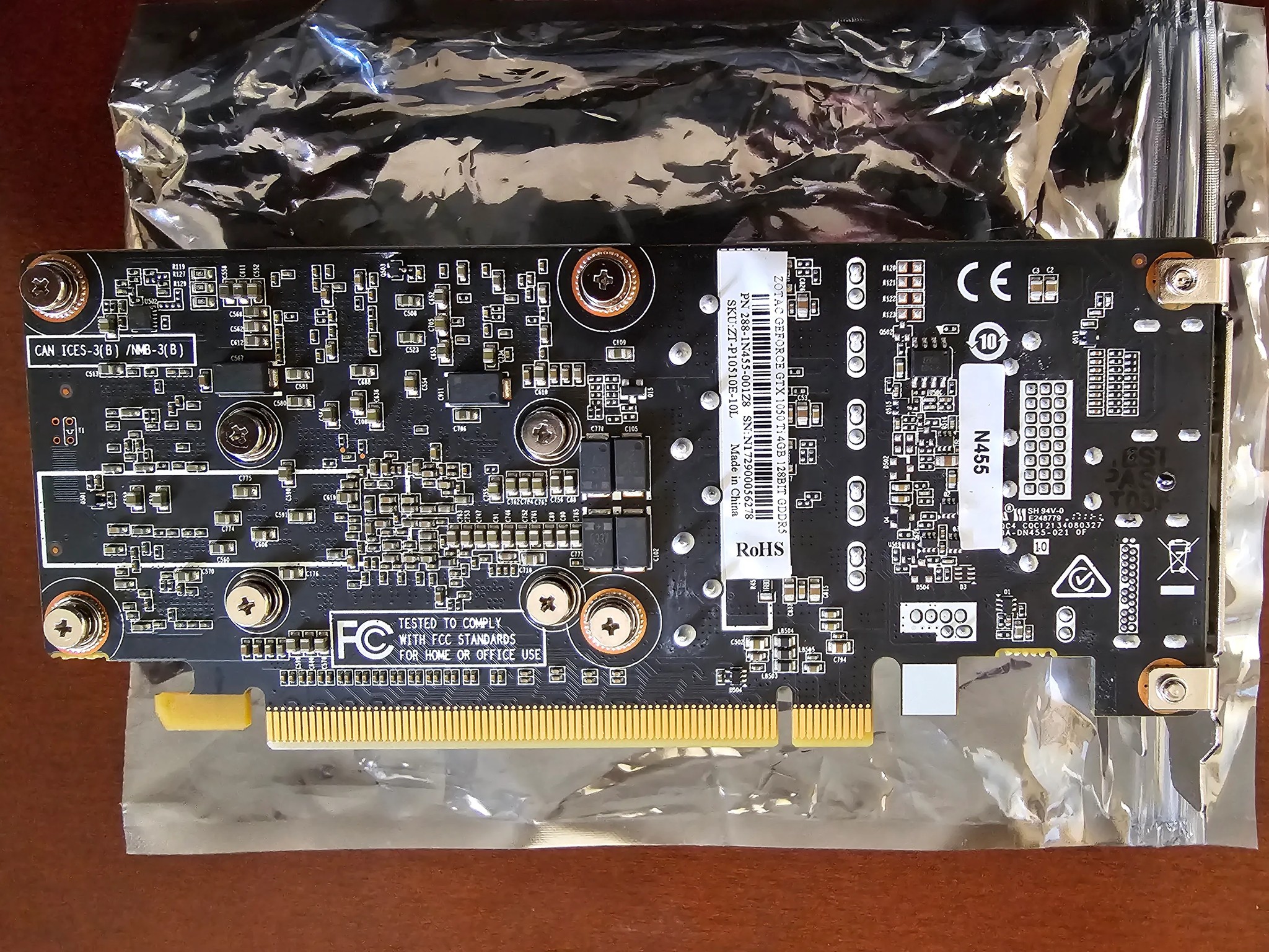 Zotac GTX 1050 Ti - Parts