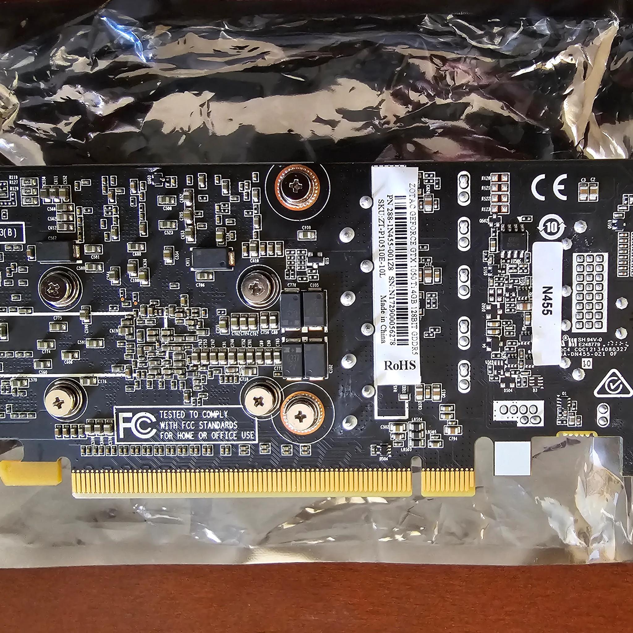 Zotac GTX 1050 Ti - Parts