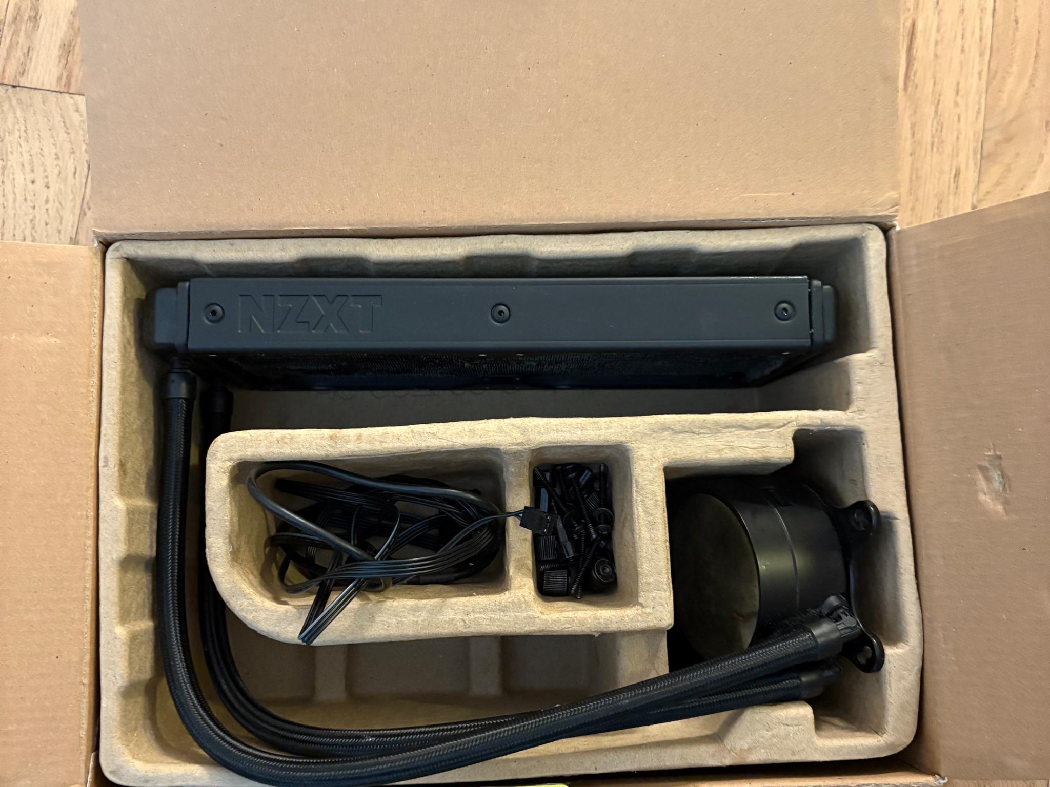 NZXT X53 240mm AIO with AM4/AM5 bracket only.