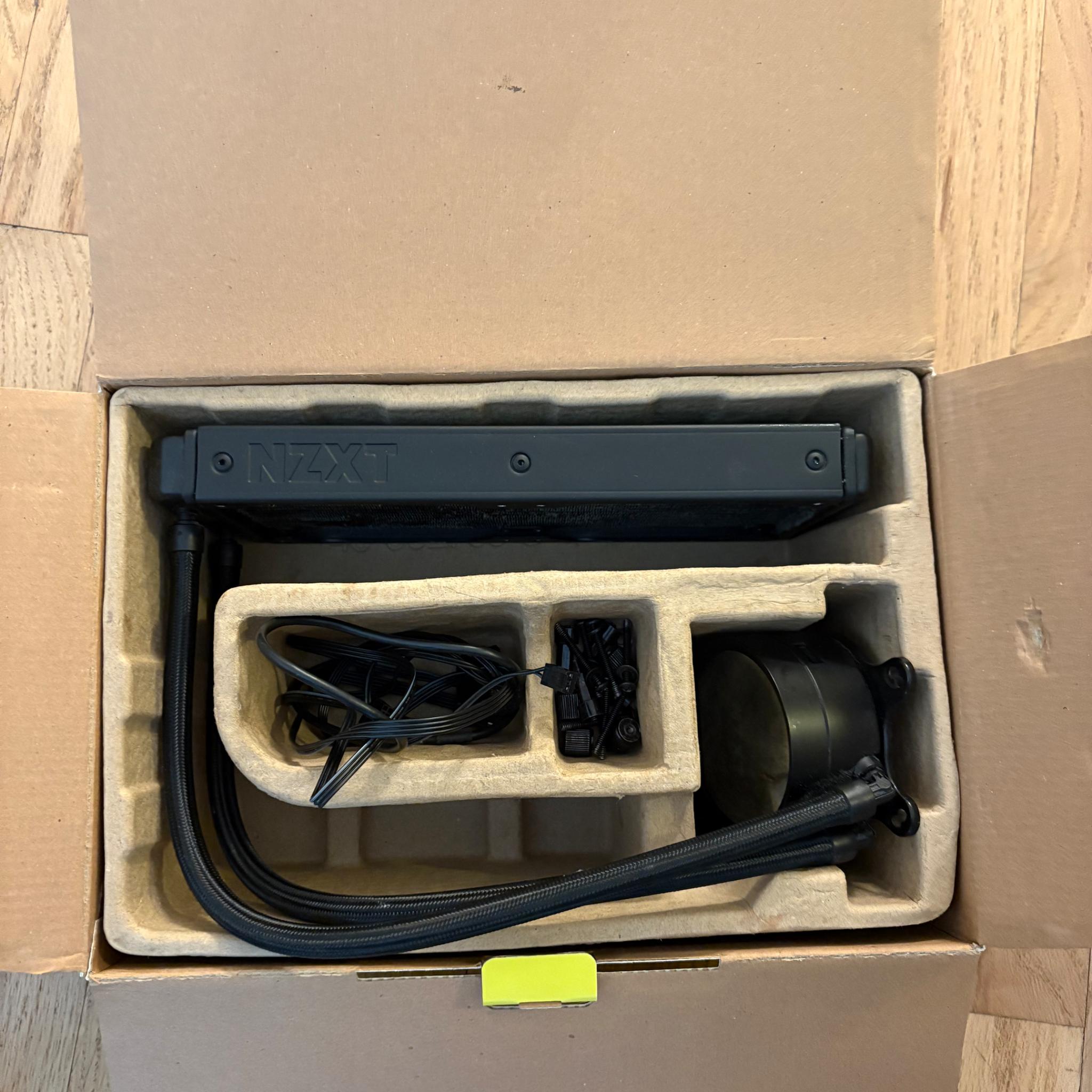 NZXT X53 240mm AIO with AM4/AM5 bracket only.