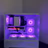 🎖️Honor🎖️ New White RGB Gaming PC, Intel B580+AMD Ryzen 5 5500=High Preformance and Value