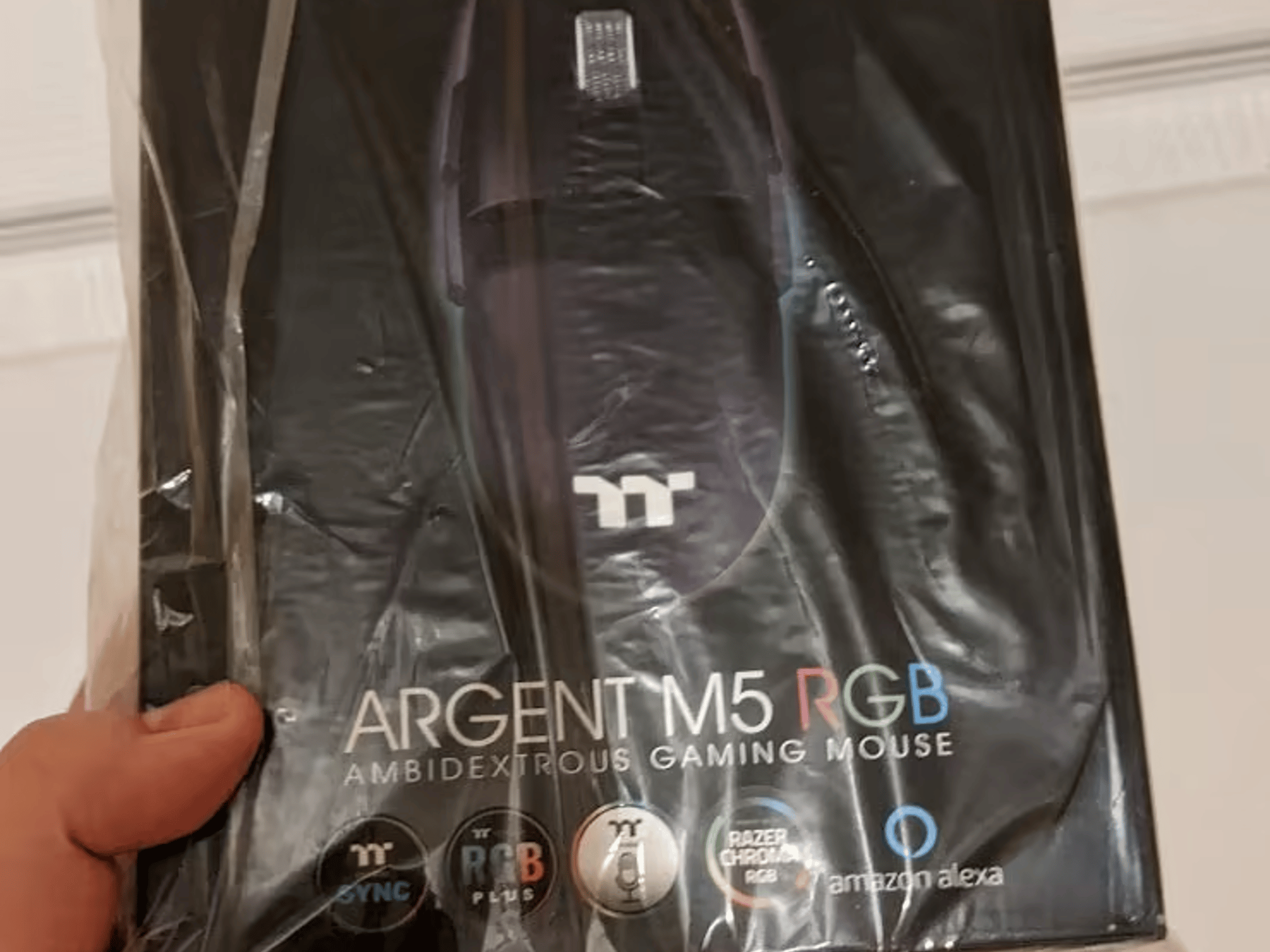 BNIB Thermaltake Argent M5 Wired RGB Gaming Mouse