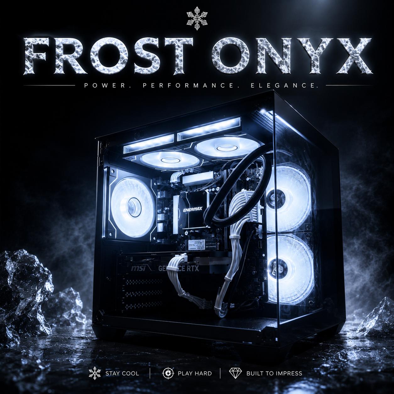 ⚫️"Frost Onyx"⚪️| 1440p Gaming | i7 11700F | RTX 4060 | 32GB Ram | 1TB NVME SSD | Free Shipping