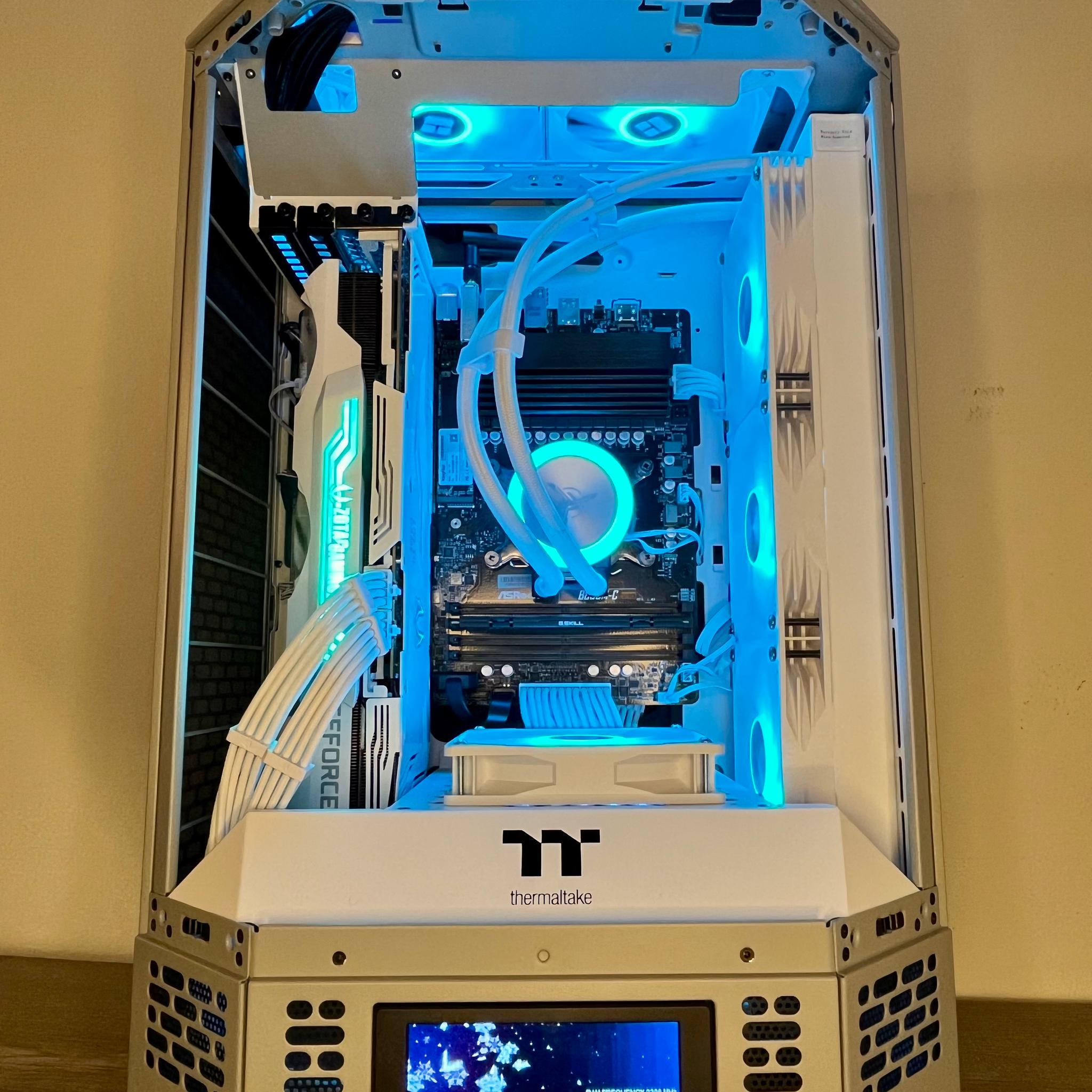 ❄️SnowFall❄️ Ryzen 5 7500X3D| RTX 3080| 16GB DDR5| 1 TB SSD| 1440p Gaming PC