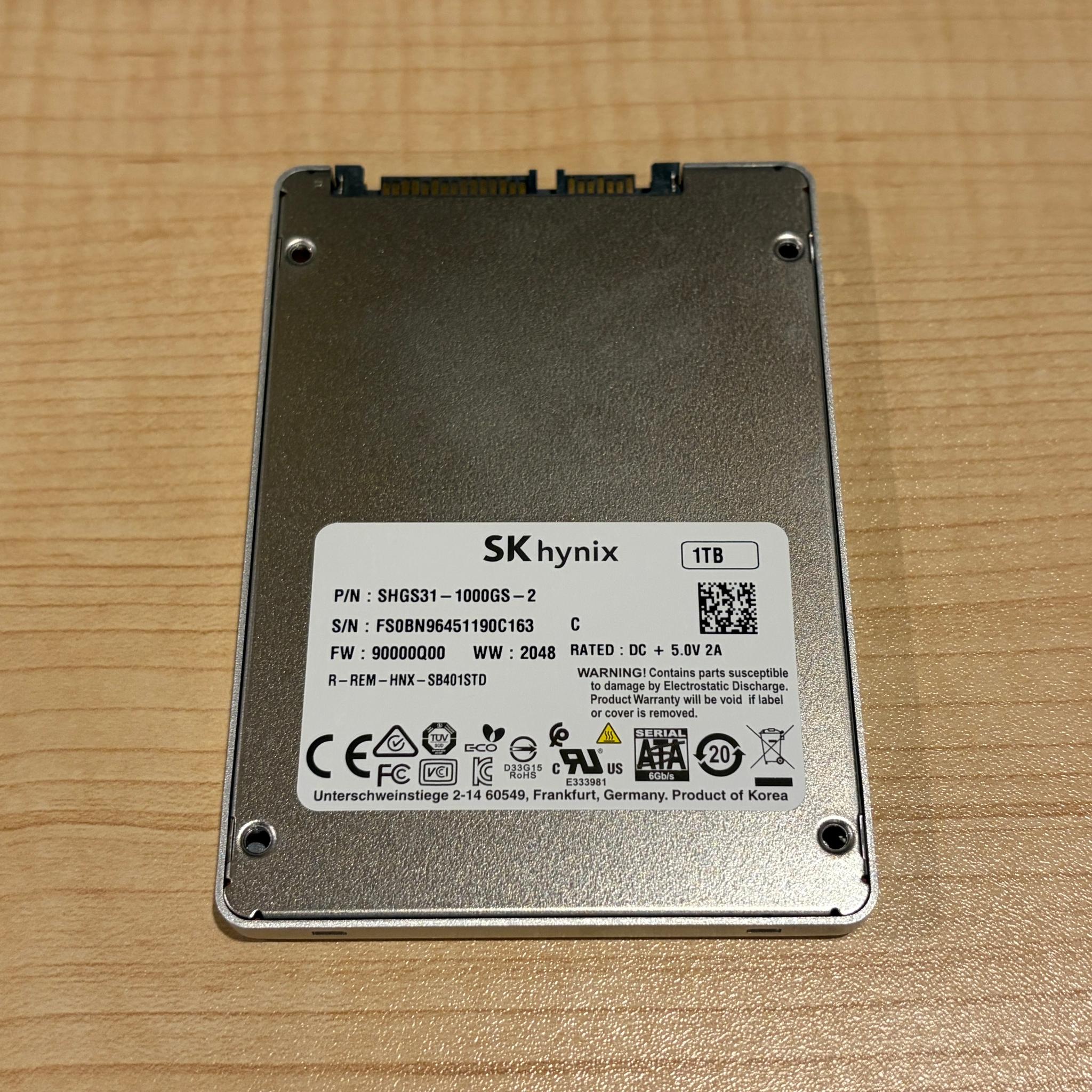 SK Hynix Gold S31 1TB SATA SSD