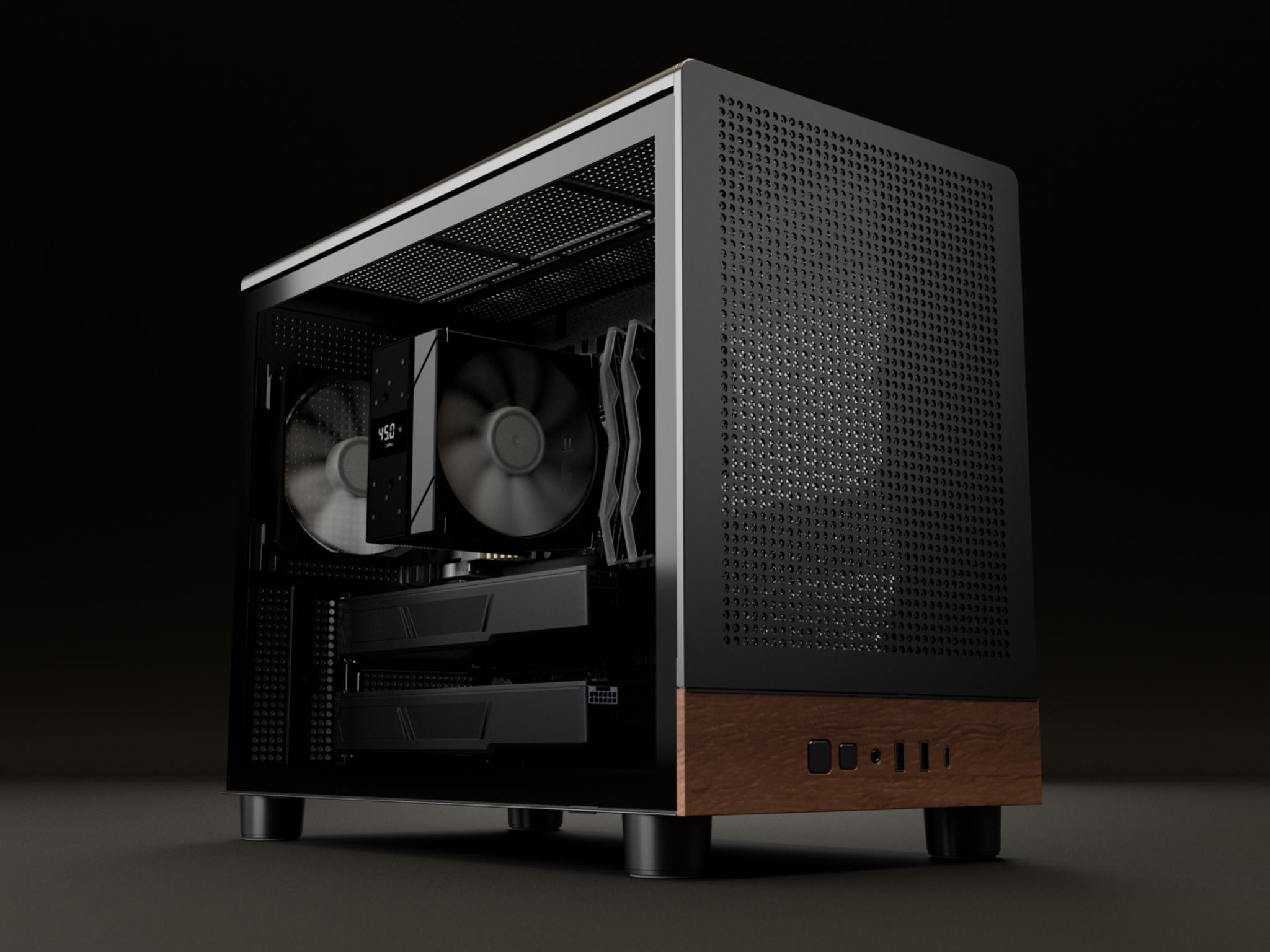AI Workstation | 2x Intel Arc Pro B60 48GB | Ryzen 5 9600X | 32GB DDR5 | 1TB Gen4 SSD
