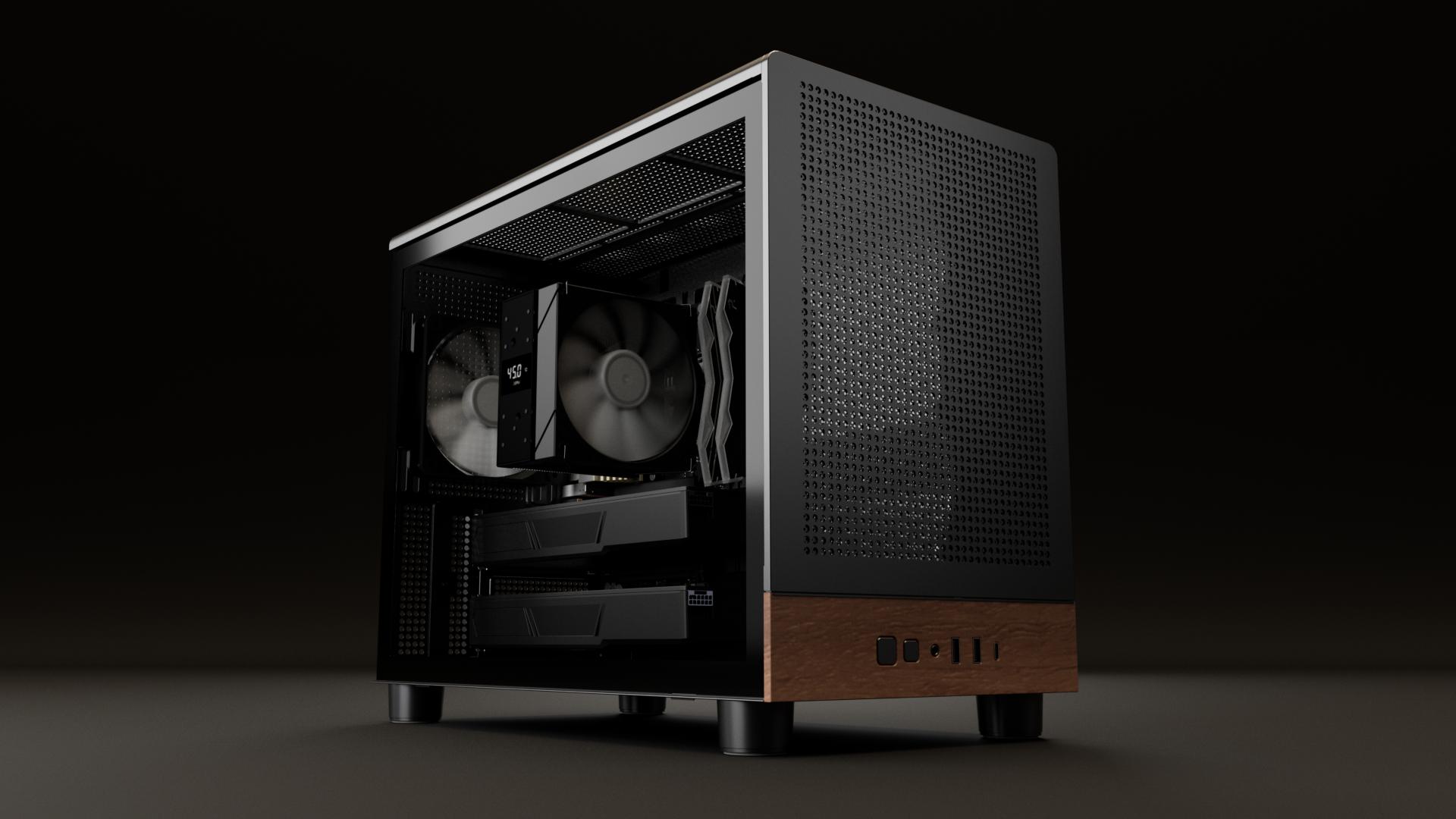 AI Workstation | 2x Intel Arc Pro B60 48GB | Ryzen 5 9600X | 32GB DDR5 | 1TB Gen4 SSD
