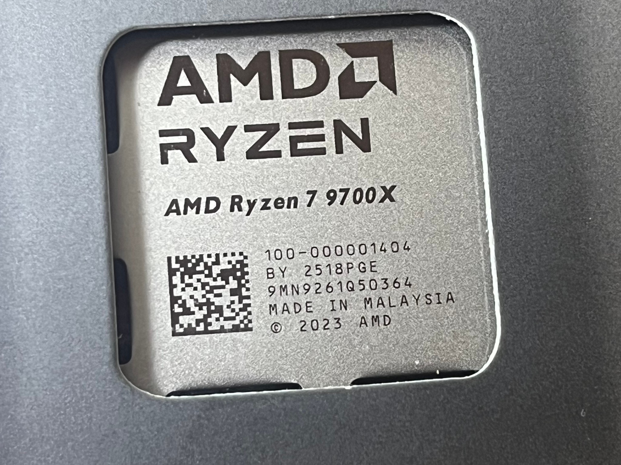 AMD Ryzen 7 9700X