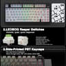AULA F75 Pro Wireless Mechanical 75%, Pre-lubed Leobog Reaper Switches, with Knob, Hot Swappable
