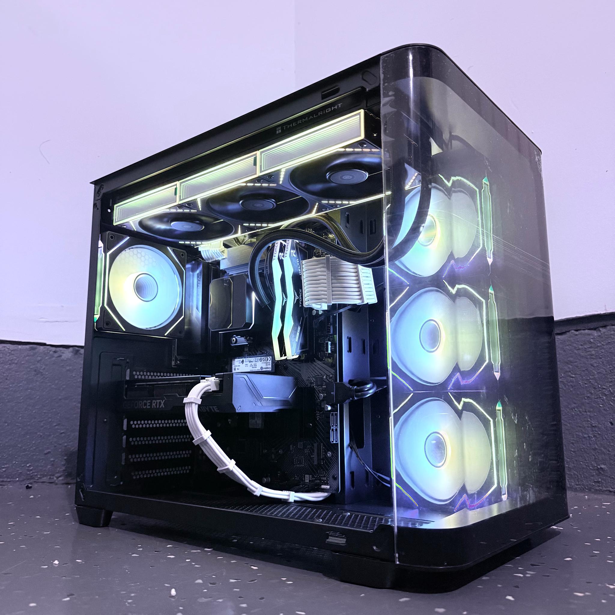 🌈"Astral Neon"⚫️ | 1440p + AI | i7 14700KF | RTX 4060 Ti 16GB| 32GB DDR5 | 1TB SSD | Free Shipping