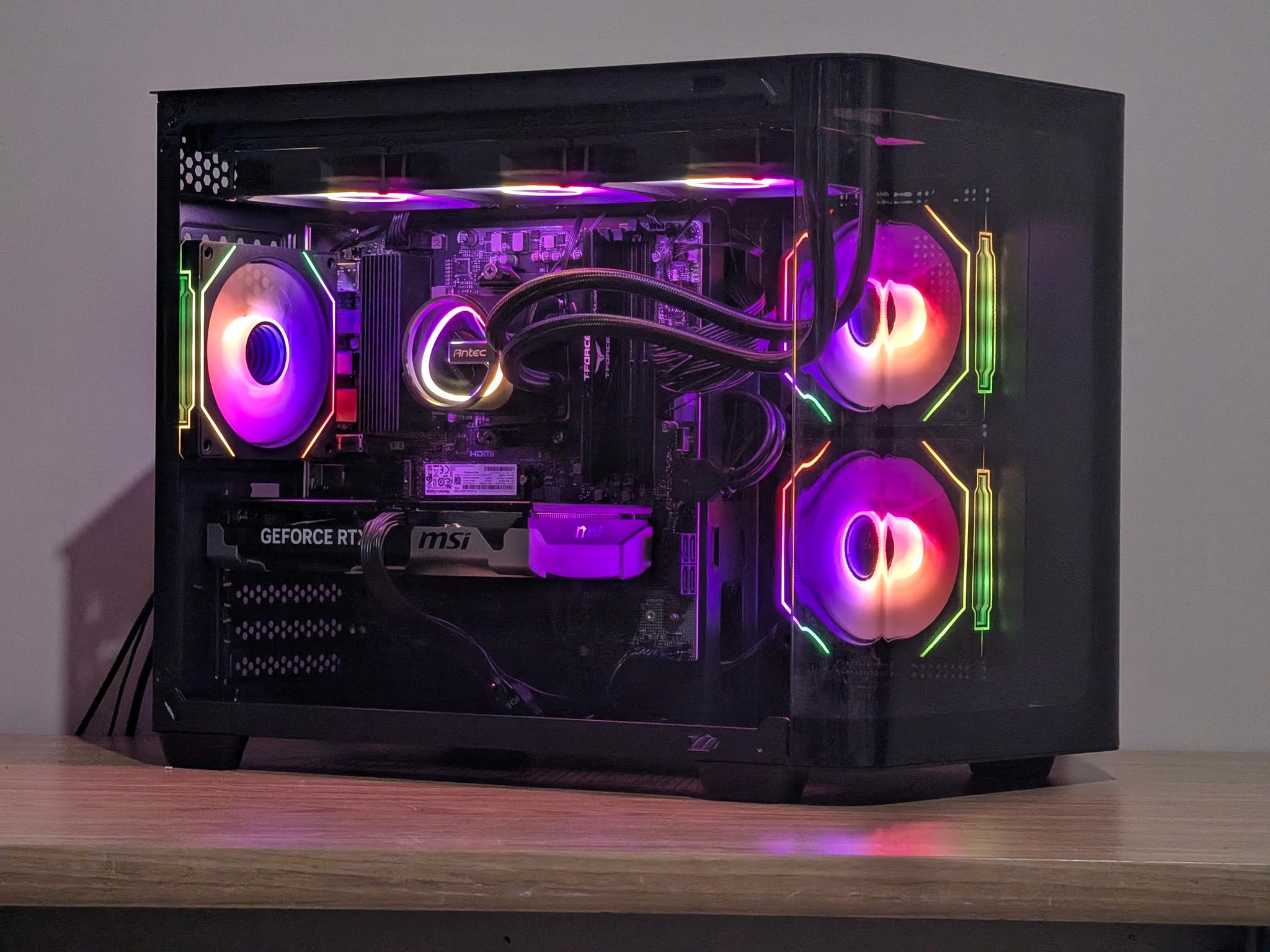 🌈🖤Ryzen 5 7600x | RTX 5060 TI 16GB | 16GB DDR5 | 1TB SSD | Gaming PC🖤🌈