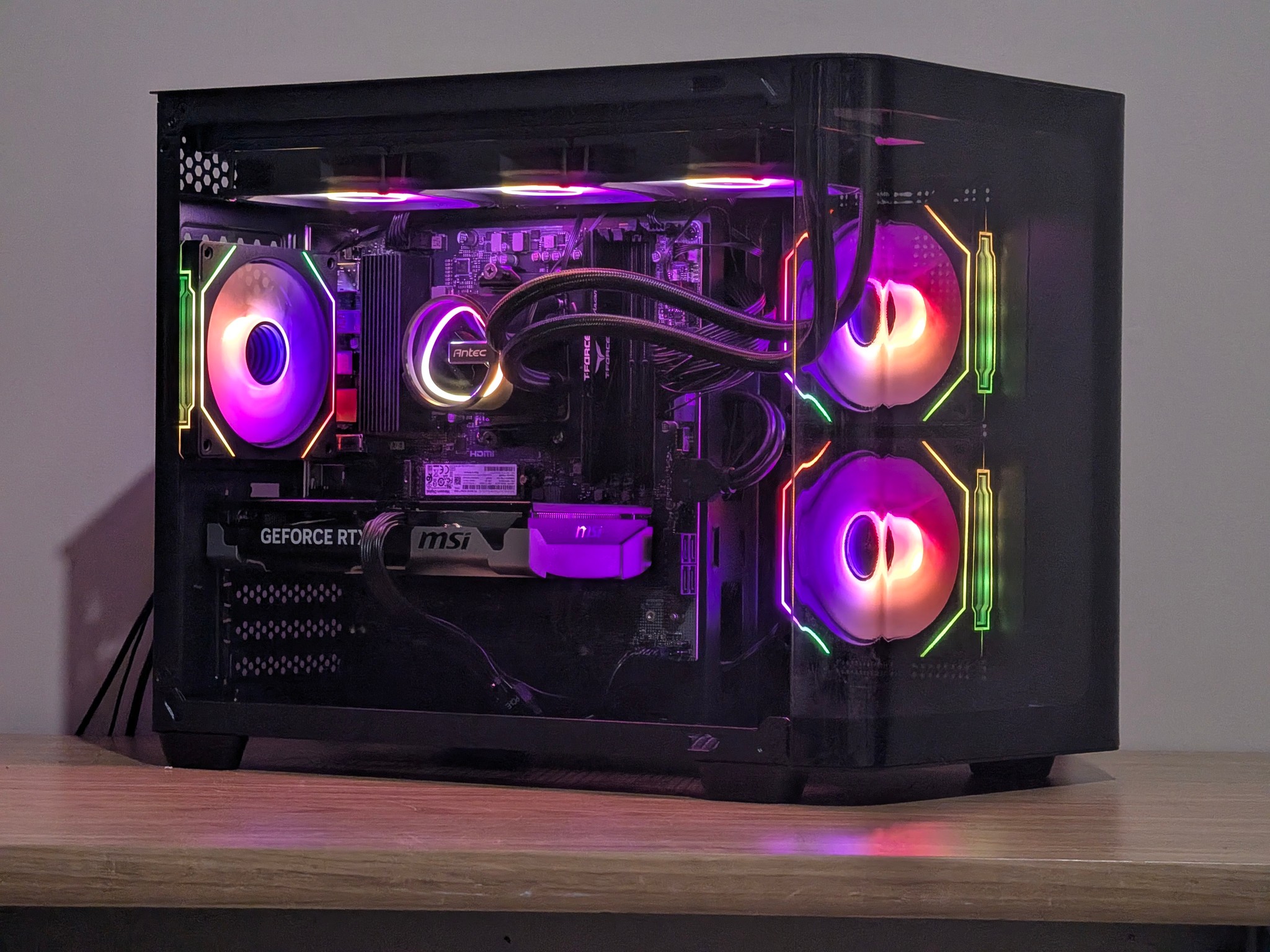 🌈🖤Ryzen 5 7600x | RTX 5060 TI 16GB | 16GB DDR5 | 1TB SSD | Gaming PC🖤🌈