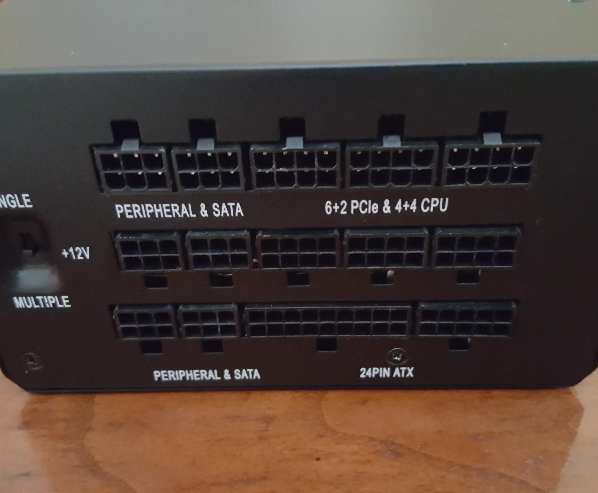 Corsair HX1200 Power Supply | 80+ Platinum (Open box, Includes everything)