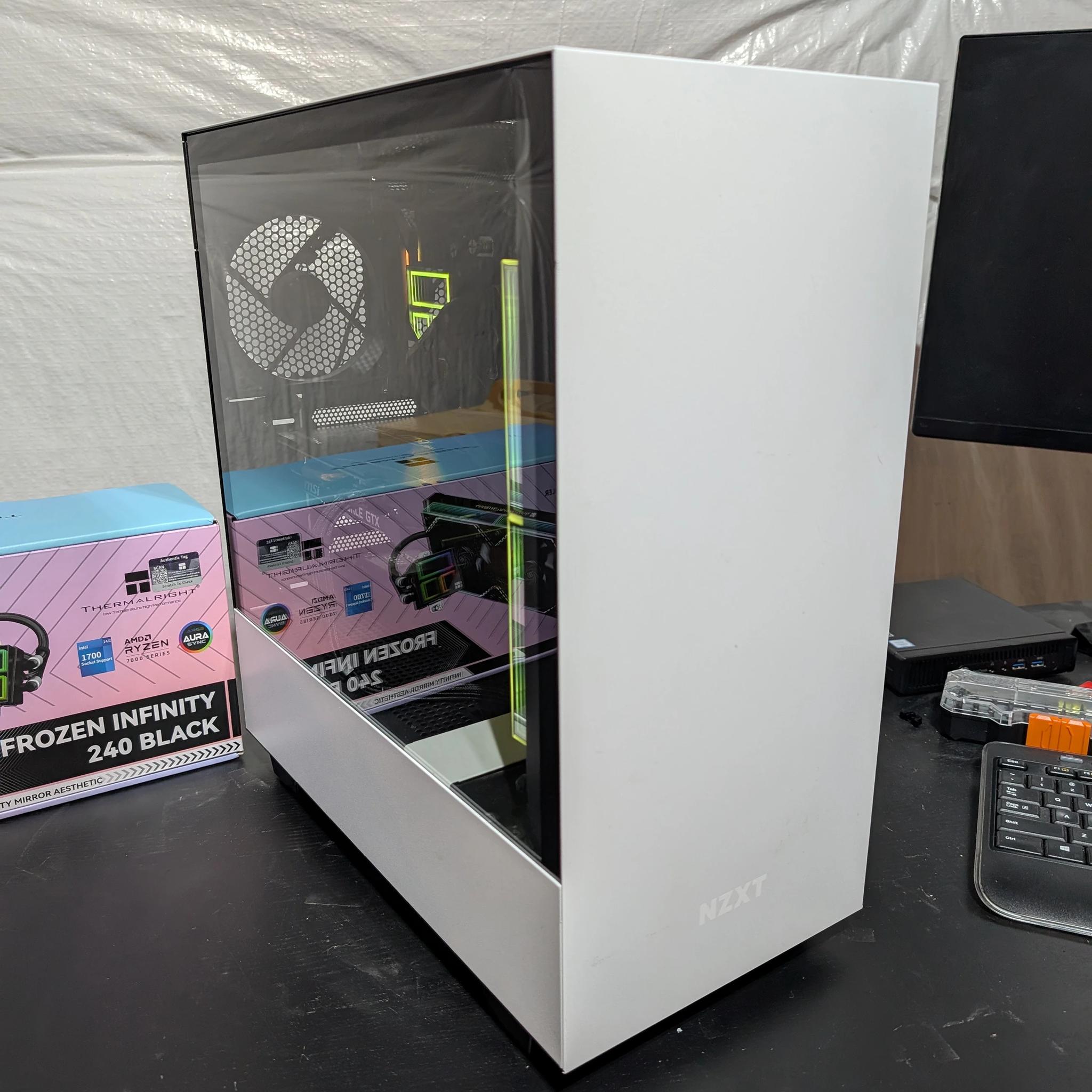 🪟🪟Infinity🪟🪟 Entry RGB Gaming PC - Intel i5 | GTX 1660ti | 16GB DDR4 | 1TB SSD | WiFi/BT | NZXT