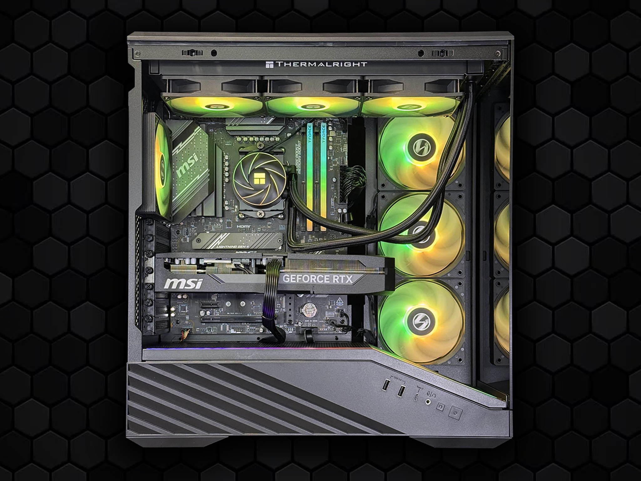 Ryzen 7 9800X3D | RTX 5080 16GB | 64GB DDR5 (6000 MT/s) | 4TB SSD | 850W Gold PSU | AI Vector