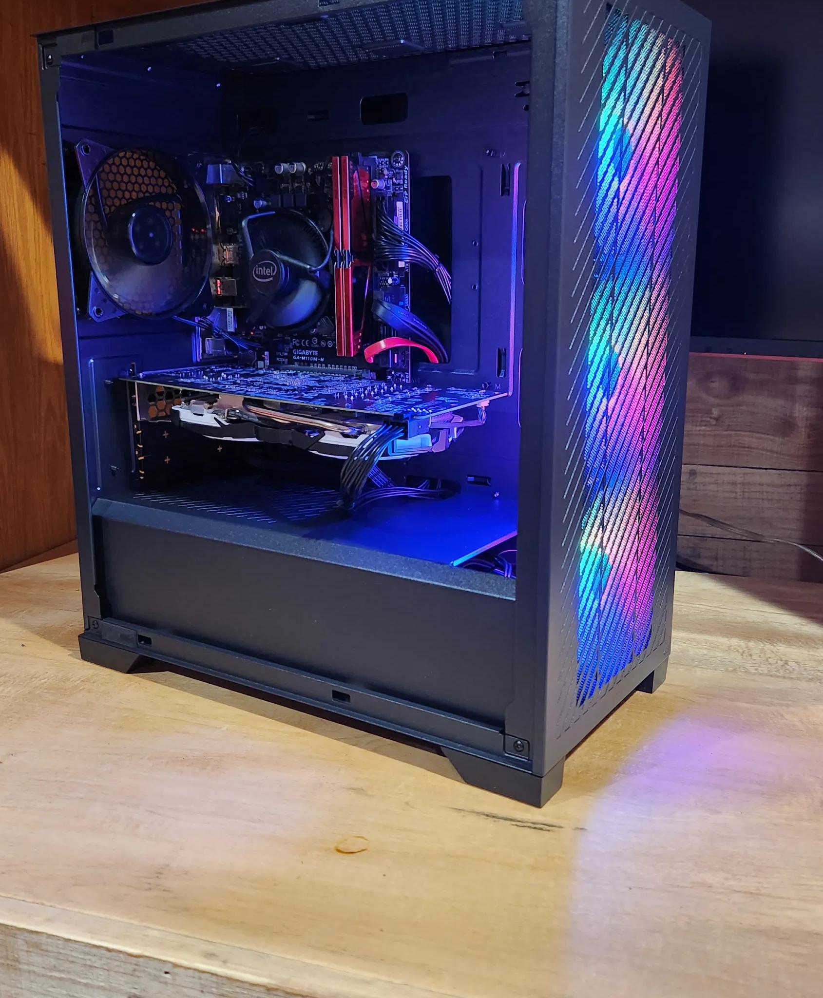 GAMING PC i5-7400 16GB RAM 512GB SSD RX 580 8GB