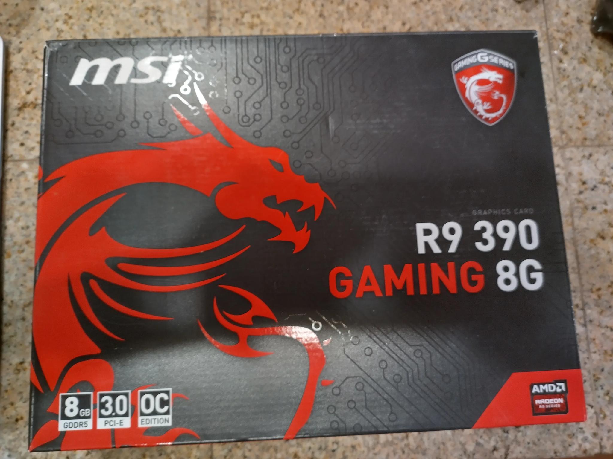 MSI Radeon R9 390 8 GB DDR5 GPU