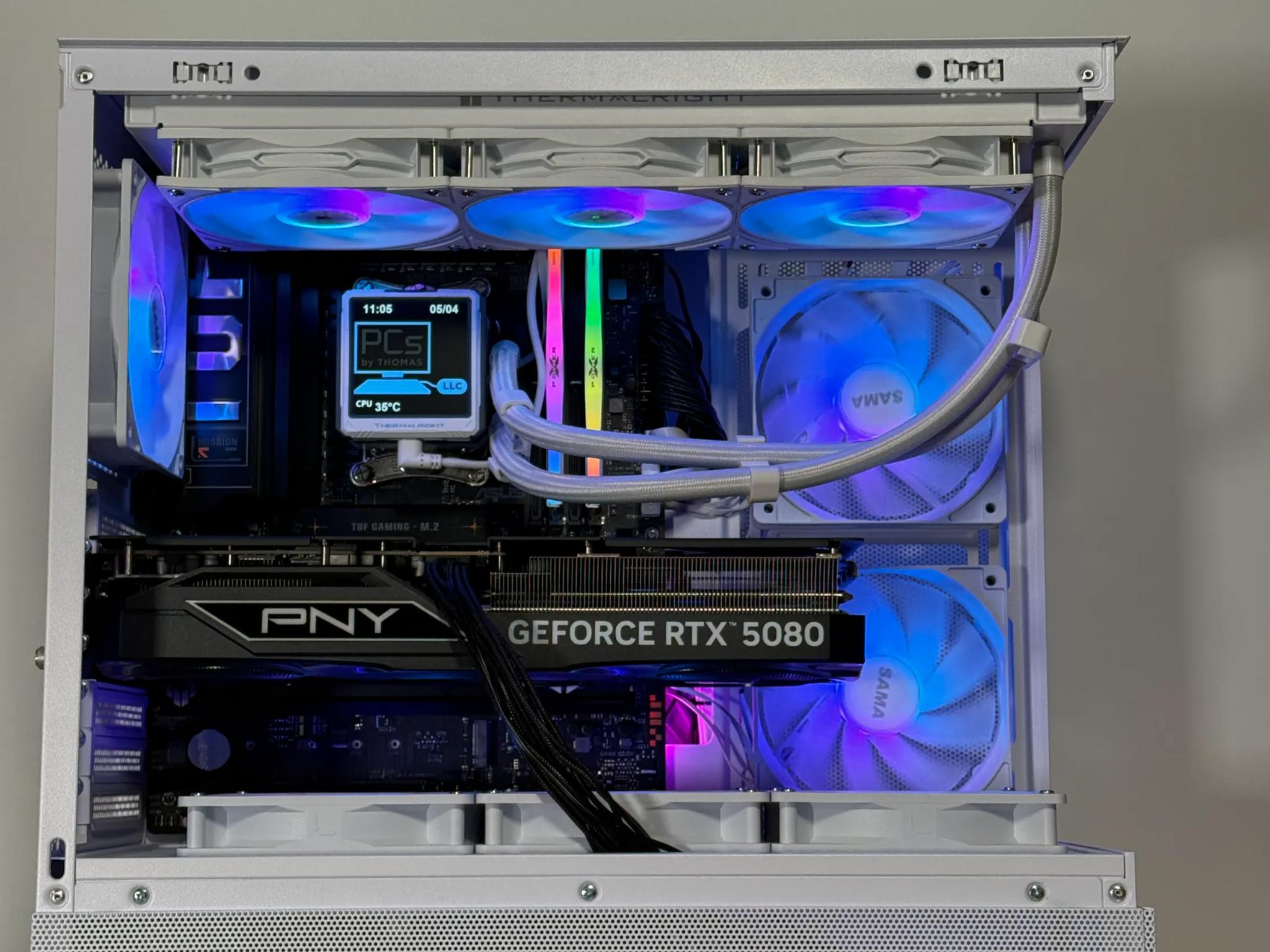 RTX 5080 Ryzen 9950x Workstation Powerhouse