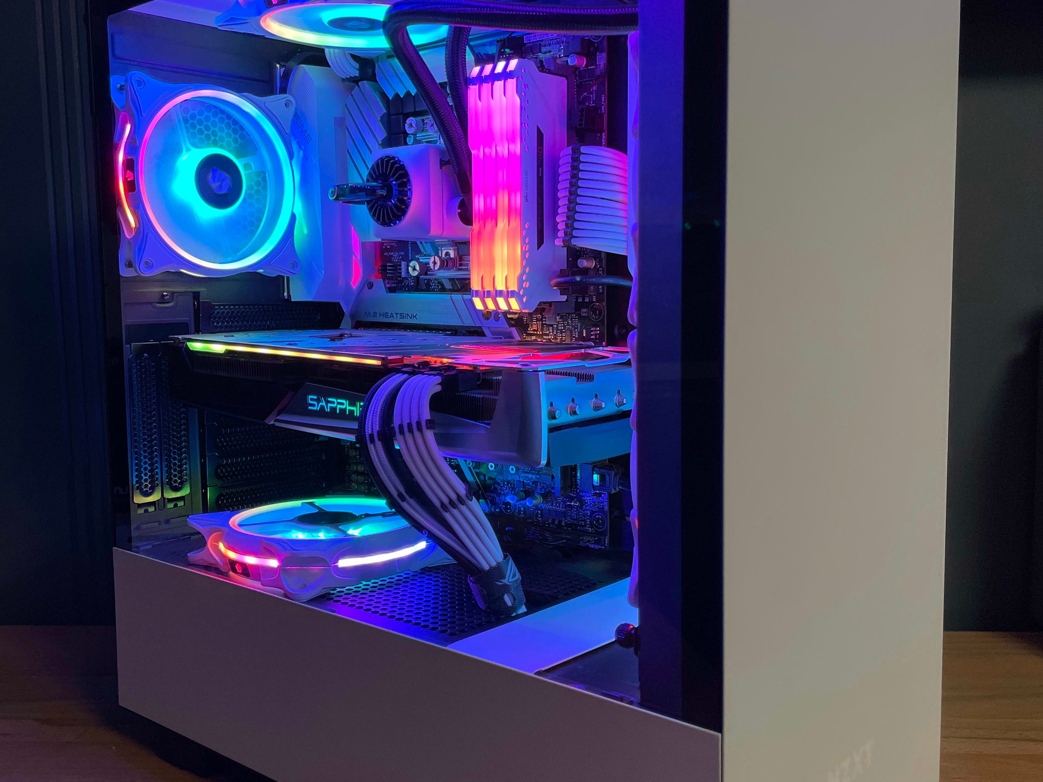 Ryzen 7 + 5700 XT Gaming PC w/ 32GB RAM, 3TB SSD Storage, Windows 10 Pro