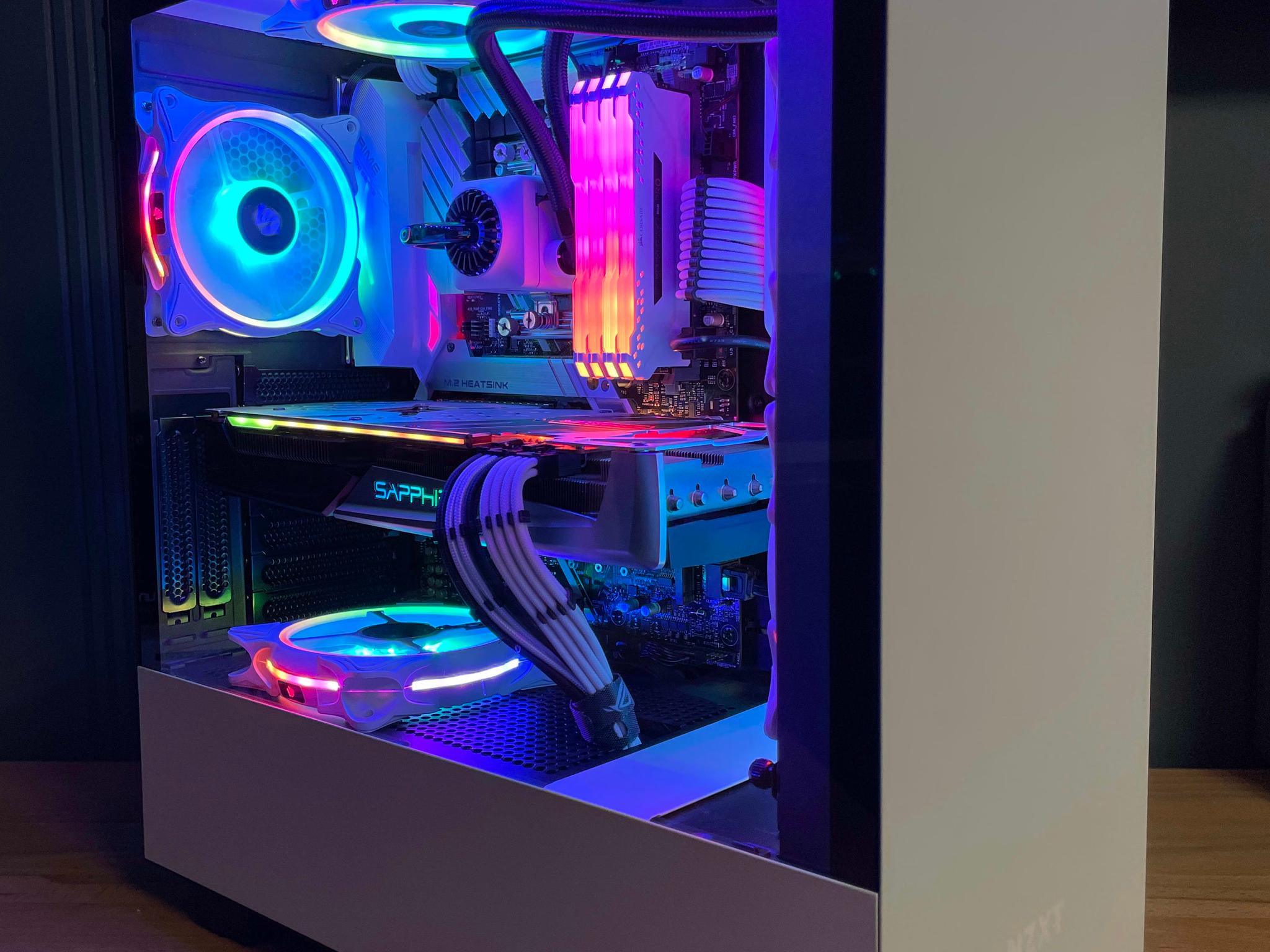 Ryzen 7 + 5700 XT Gaming PC w/ 32GB RAM, 3TB SSD Storage, Windows 10 Pro