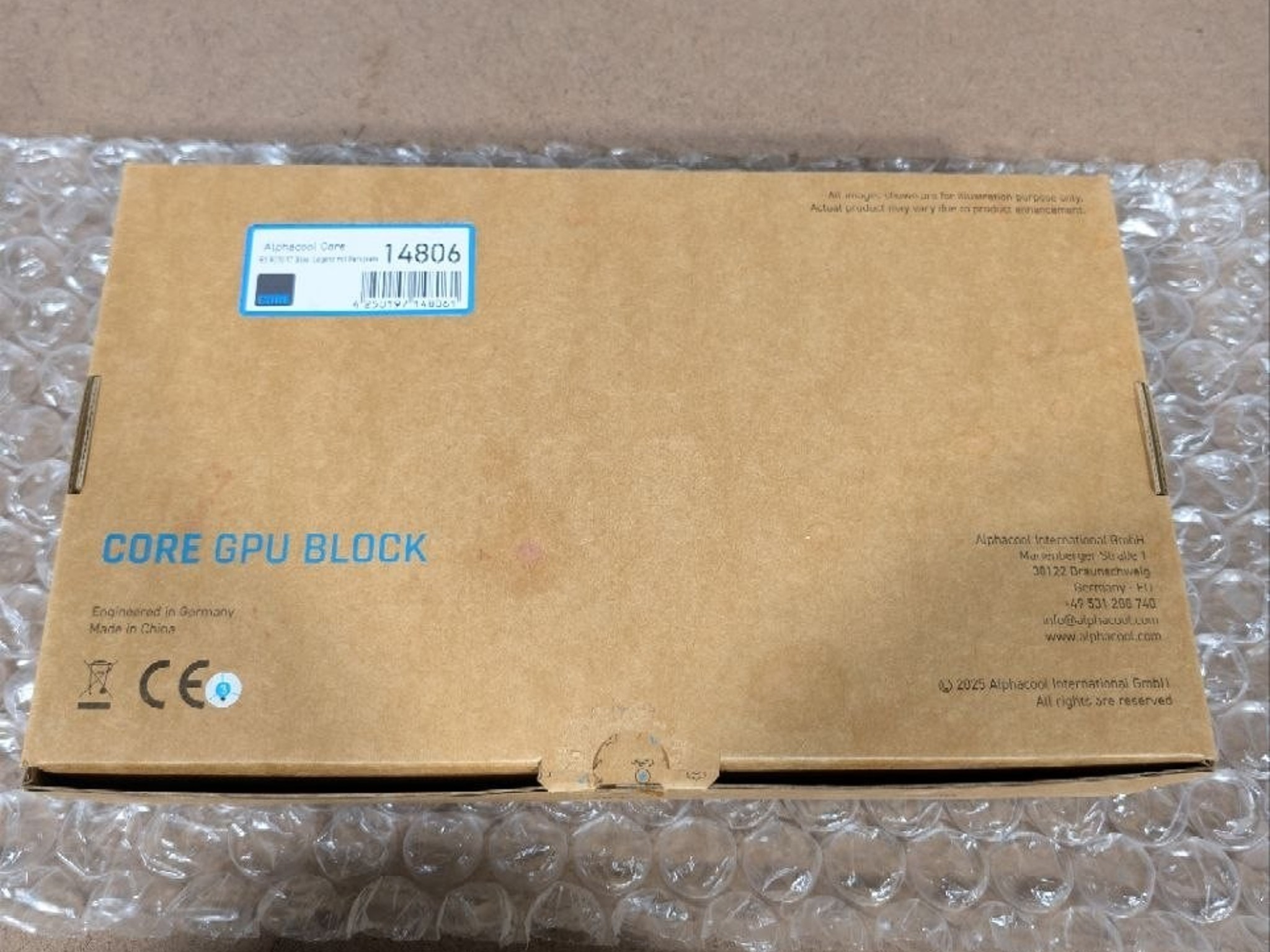 Alphacool Core RX 9070 XT Steel Legend with Backplate (14806)
