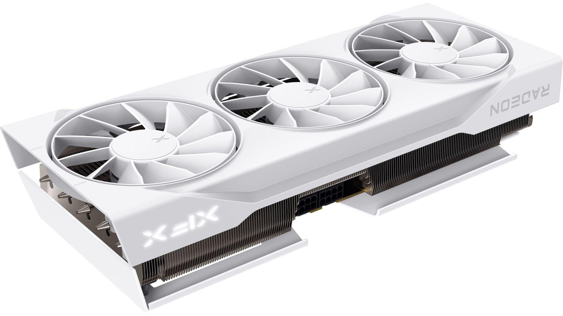 XFX Swift AMD Radeon RX 9070 XT White Triple Fan Gaming Edition