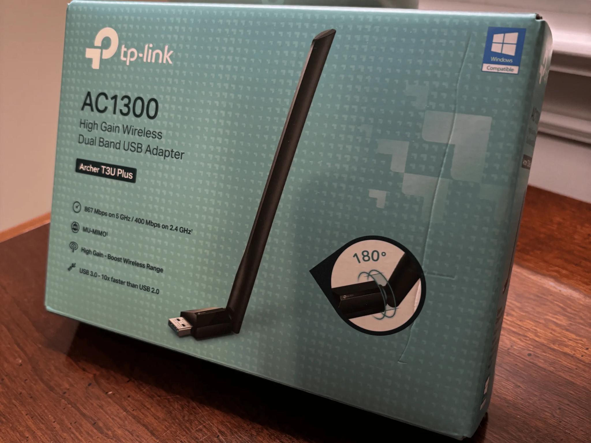 TP-link AC1300 Archer T3U+ High Gain Wireless Dual Band USB 3.0 Adapter