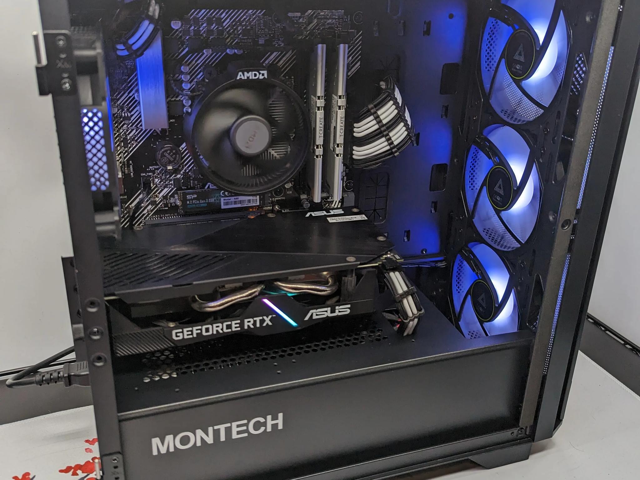 Gaming Rig "AIR 100" Ryzen 5 5500/16GB DDR4/1TB SSD/ RTX2060 6GB