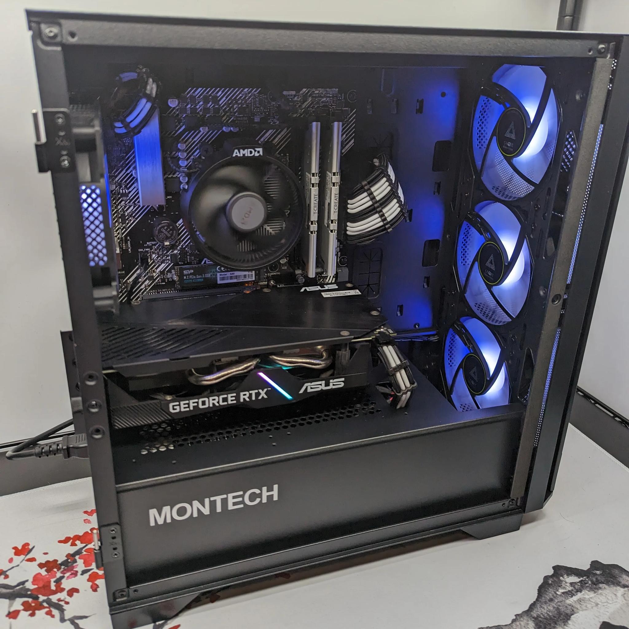 Gaming Rig "AIR 100" Ryzen 5 5500/16GB DDR4/1TB SSD/ RTX2060 6GB