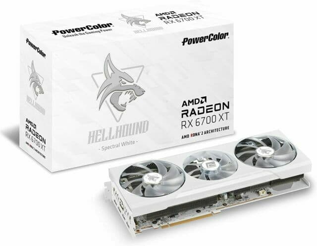 PowerColor Hellhound Spectral White RX 6700XT