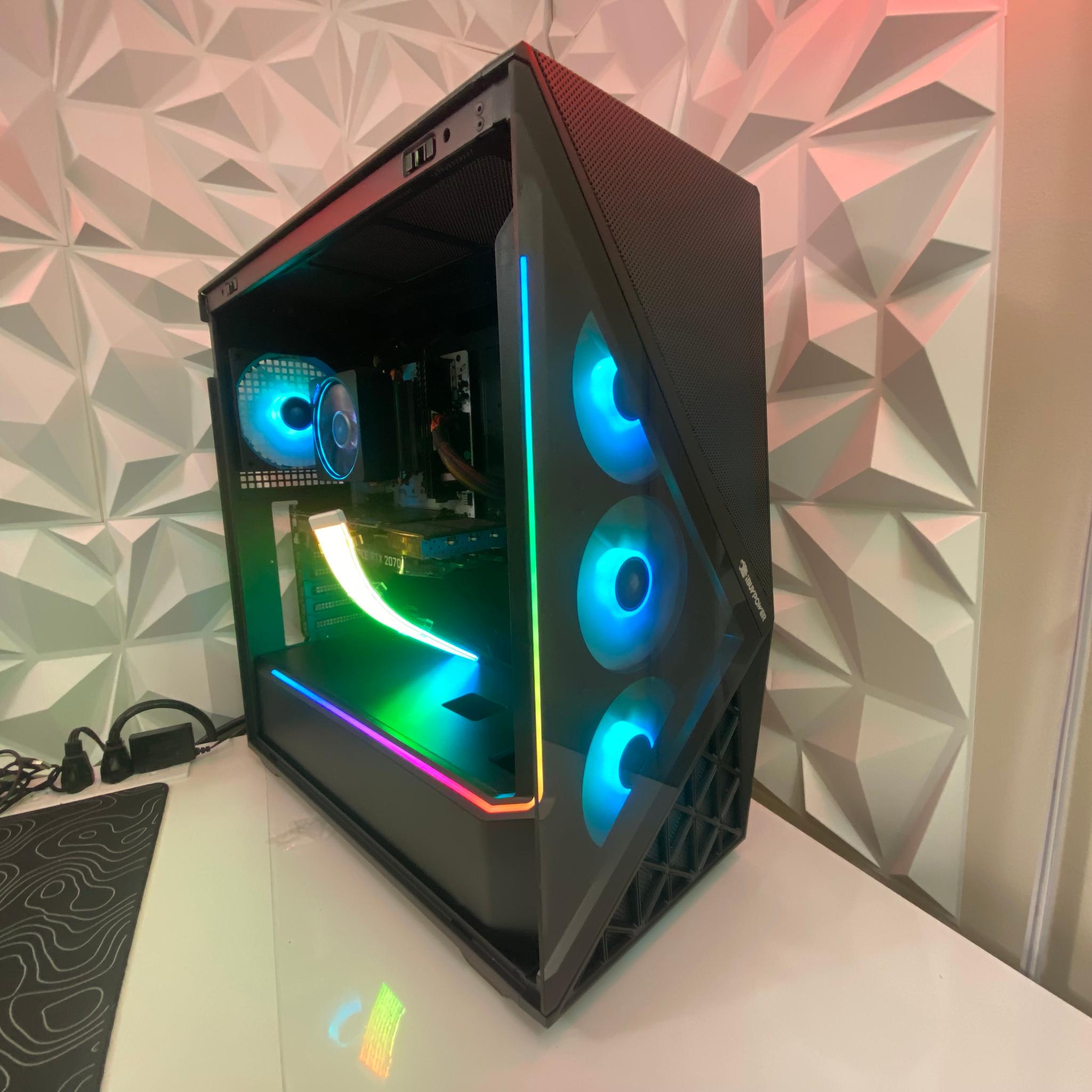 ⚪️ RTX Gaming Rig | Ryzen 7 3700X | RTX 2070 Super | 16GB RAM | 1TB SSD