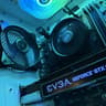 White & Black PC - Ryzen 3100 | GTX 1070 | 16GB DDR4 | 1TB NVMe SSD | WIFI 6E + BT 5.3 | Win11