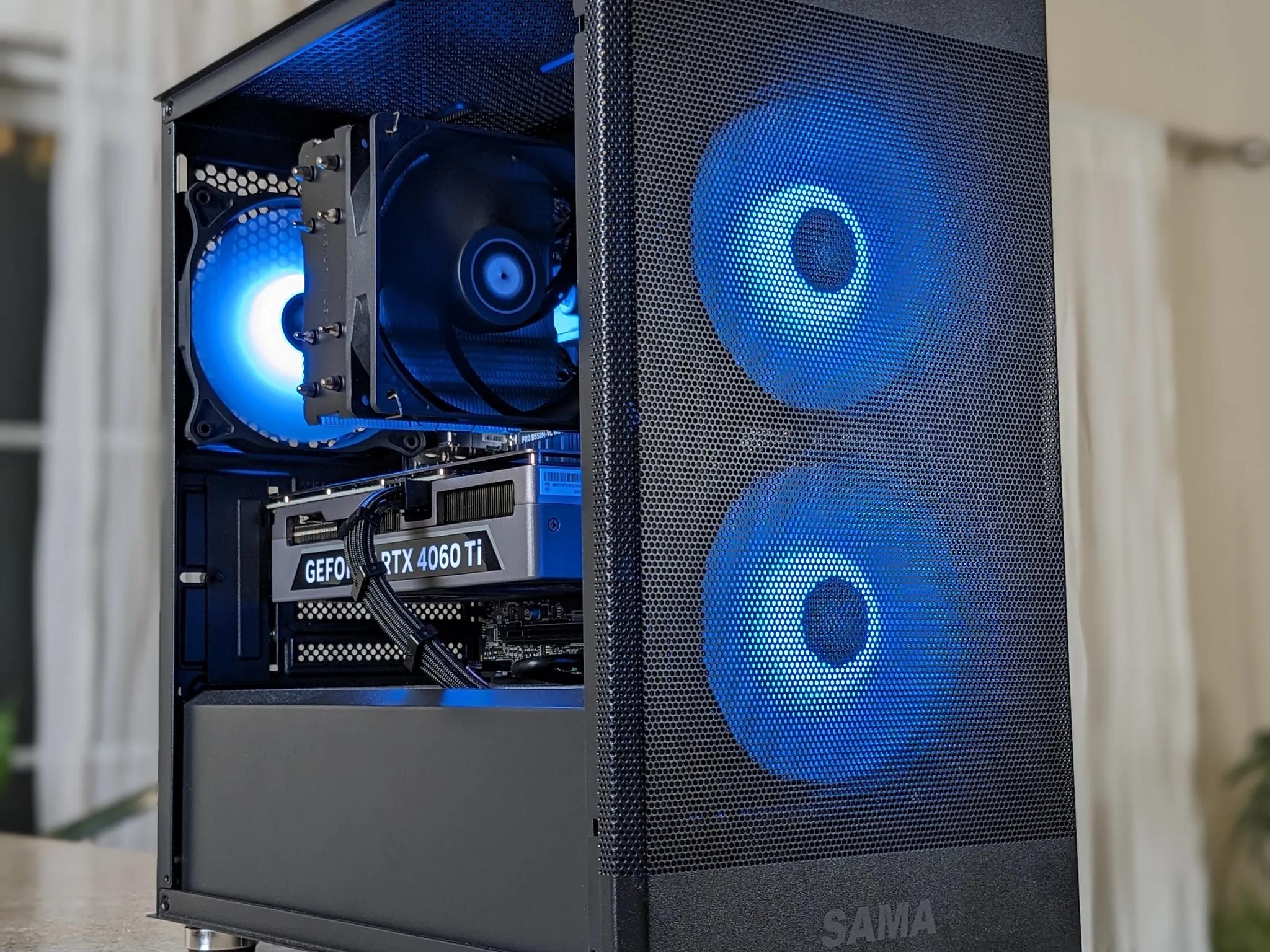 Mid Range Ryzen RGB Gaming PC - Ryzen 5 5600G - RTX 4060 Ti