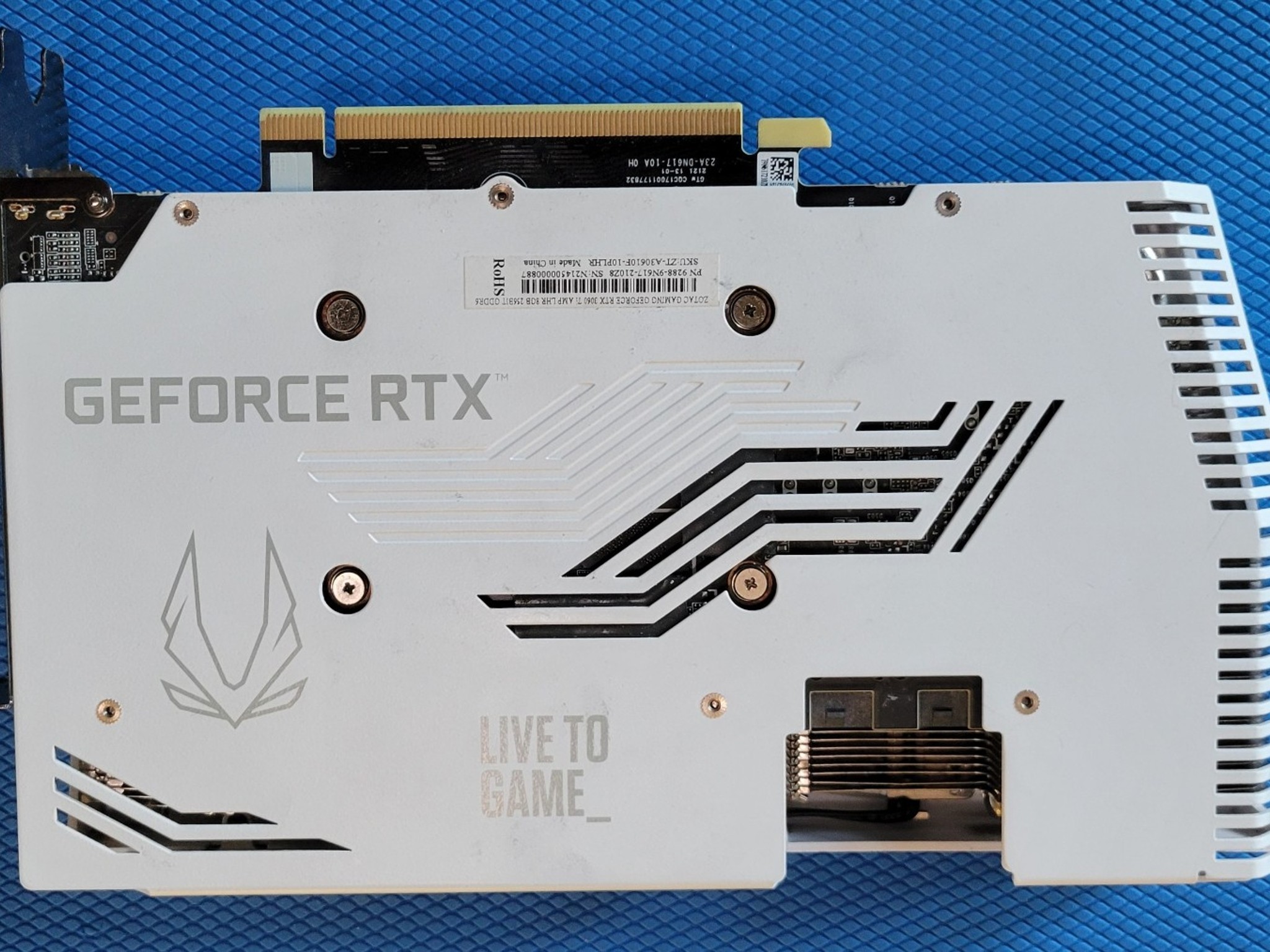 Zotac RTX 3060Ti AMP White Edition Graphics Card