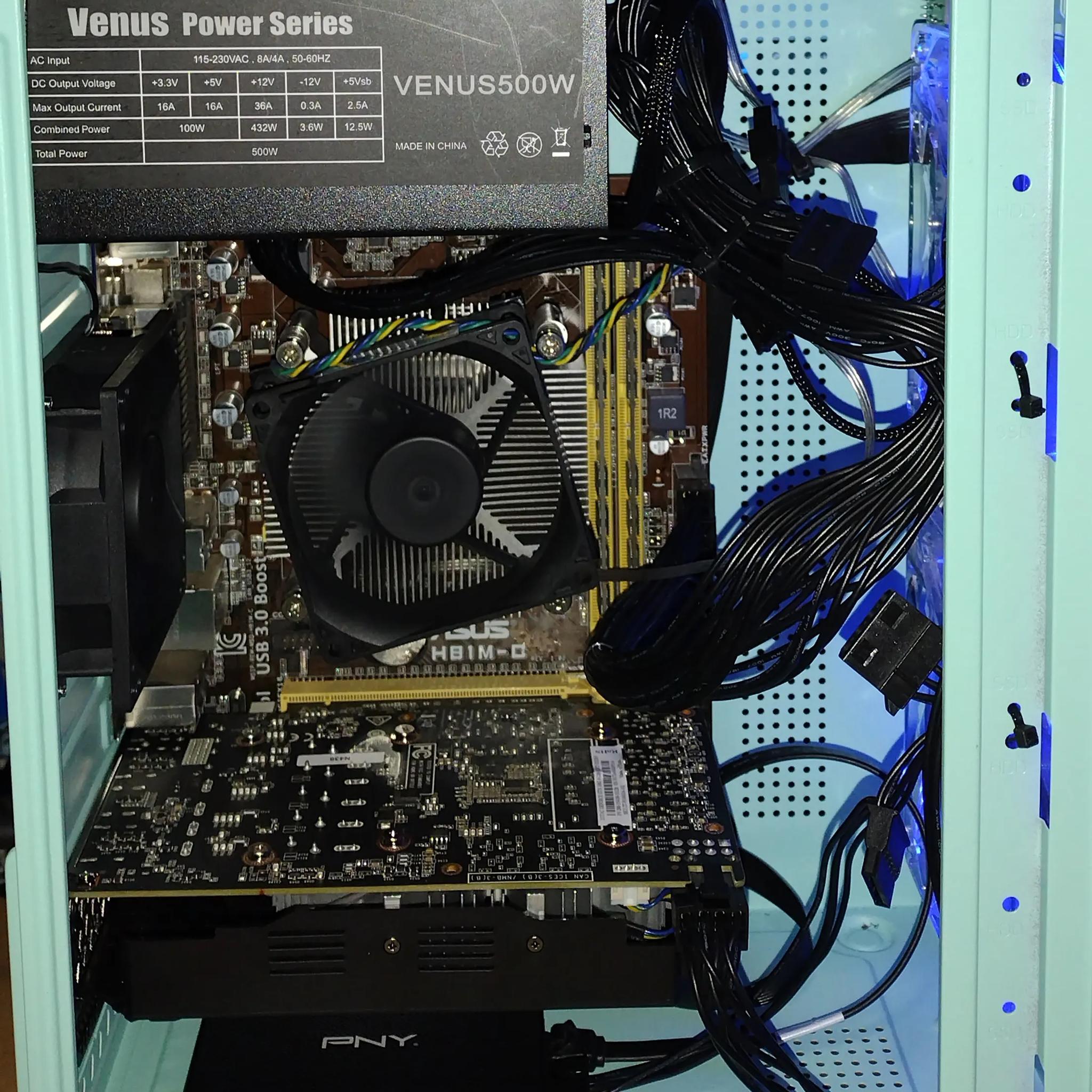 Copy of Entry Level Gaming PC - I7, 16gb, GTX 1060 6gb, 500gb SSD, BT&WiFi!