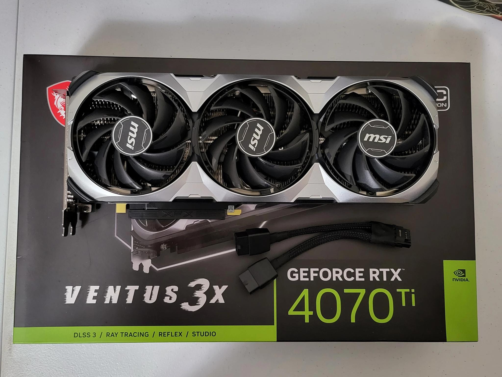 MSI Ventus 3x RTX 4070ti